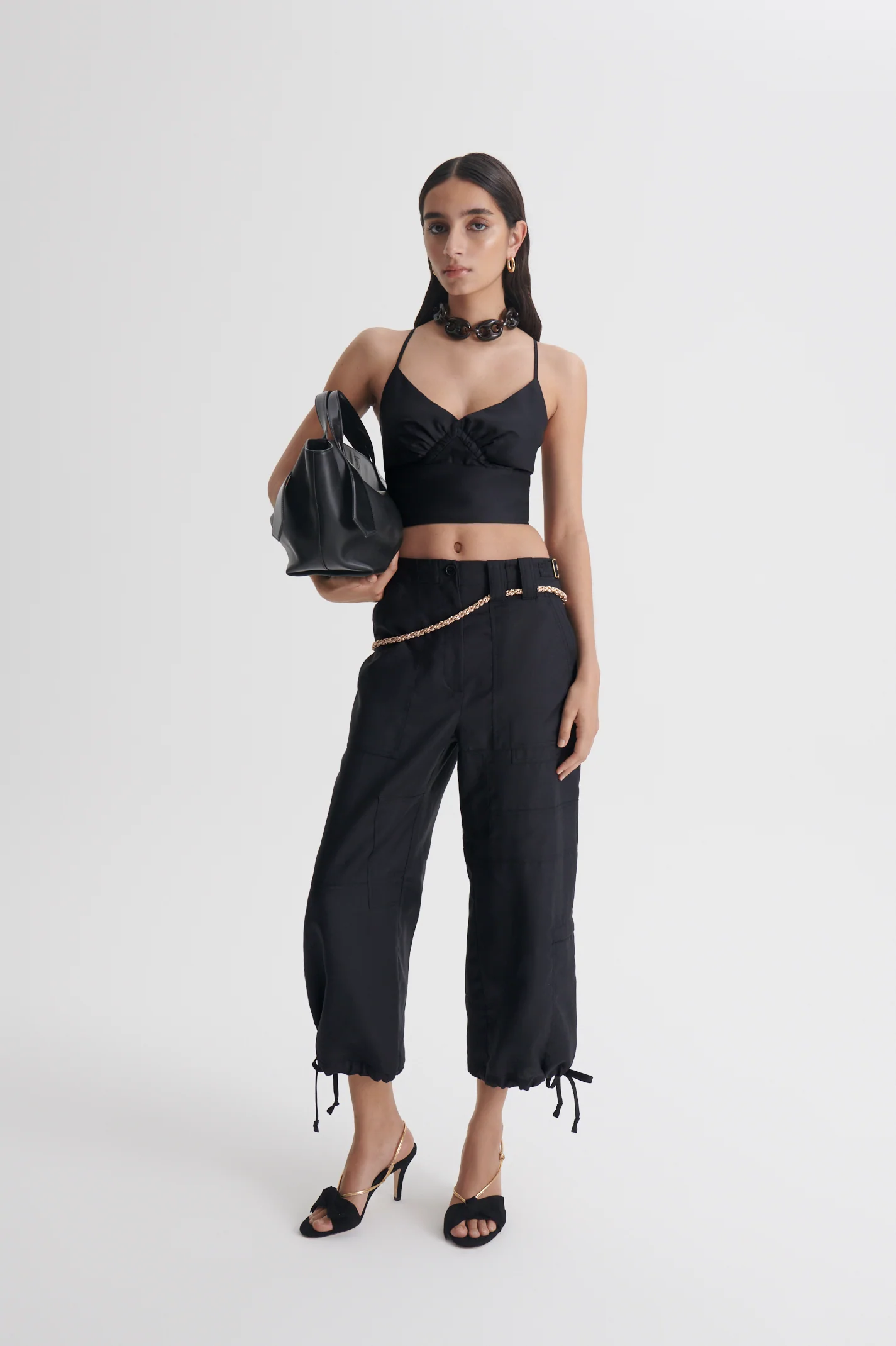 CARGO CROPPED TROUSER - Image 3