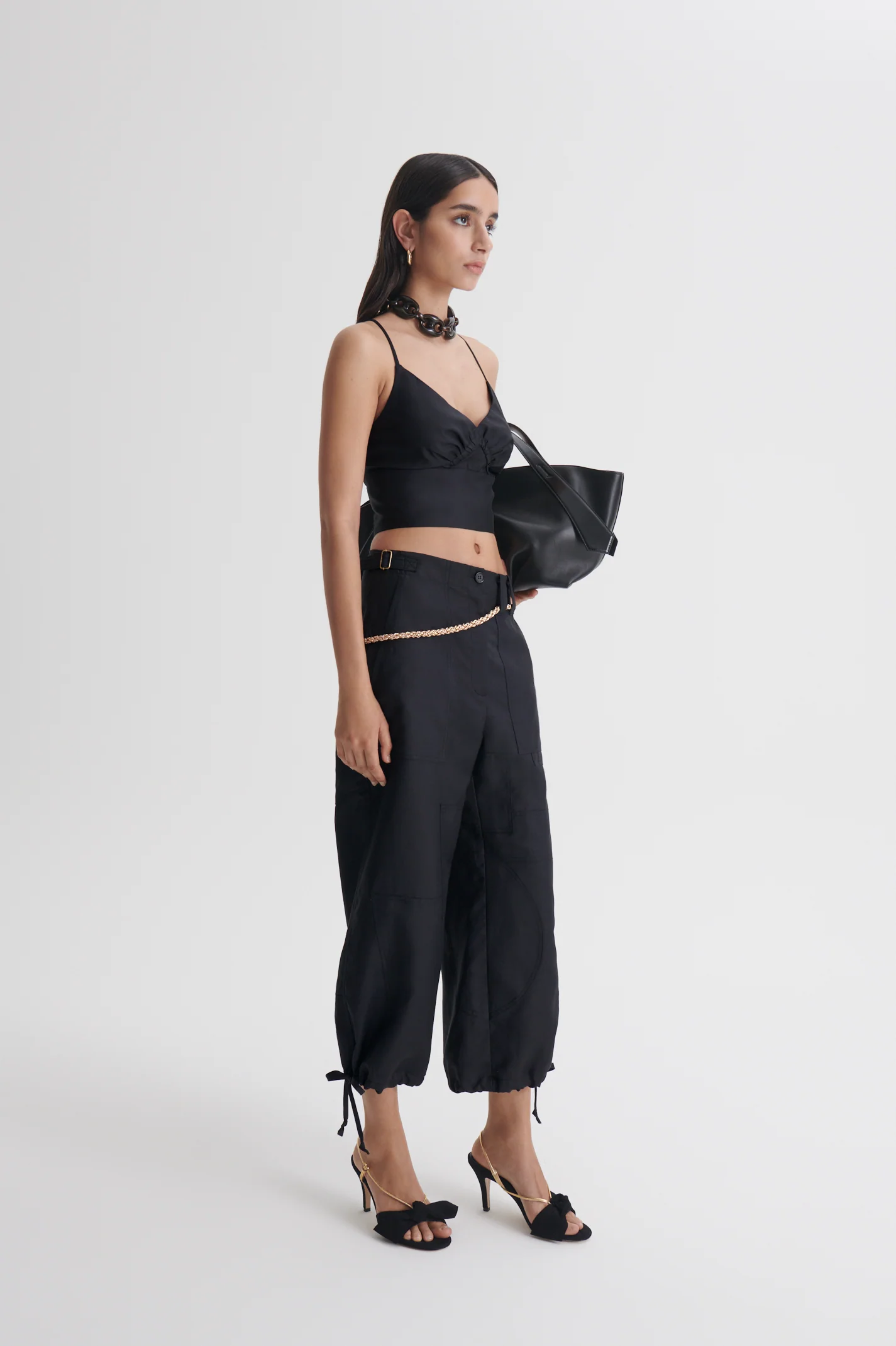 CARGO CROPPED TROUSER - Image 4