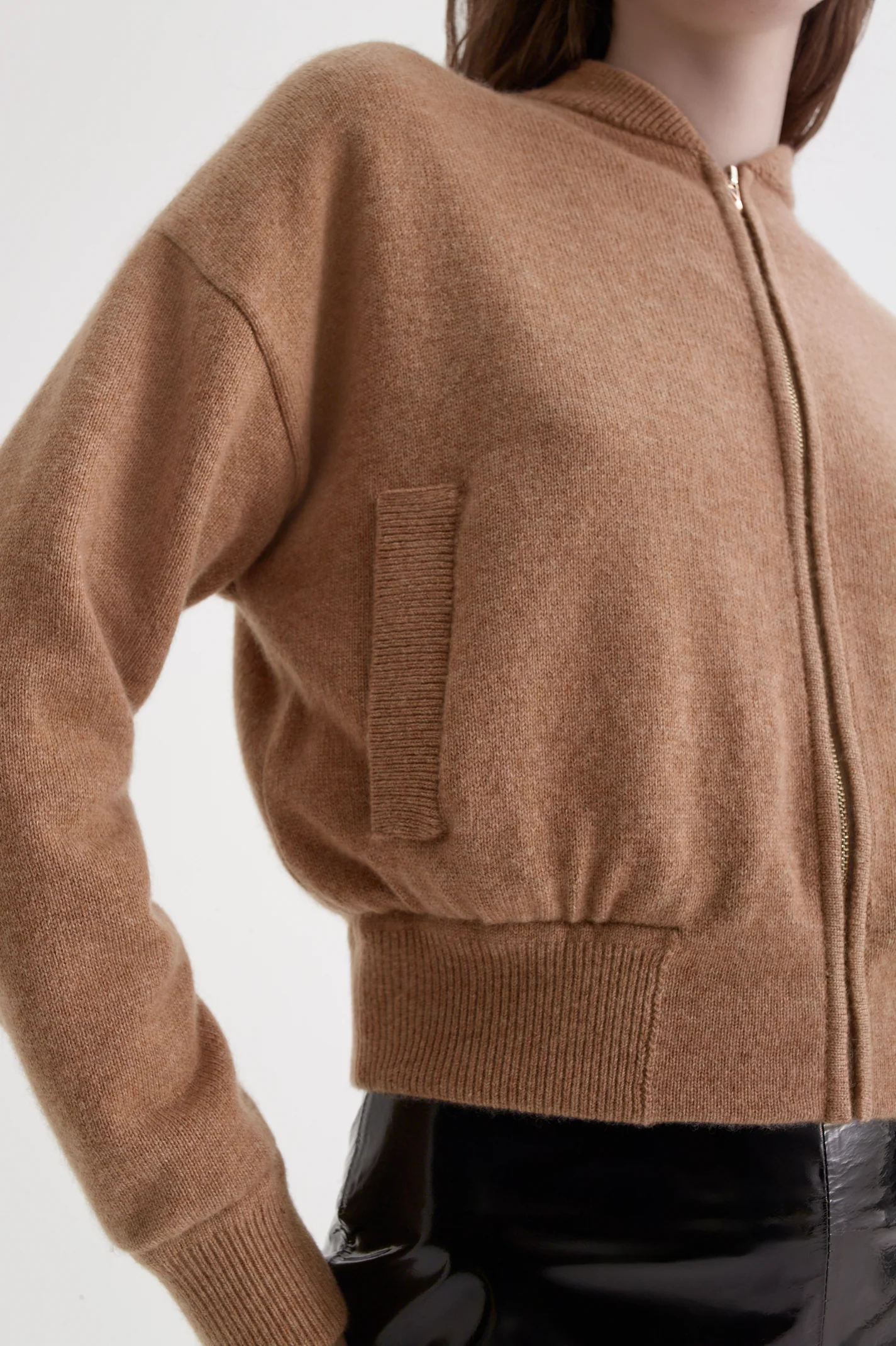 CASHMERE BOMBER - Image 7
