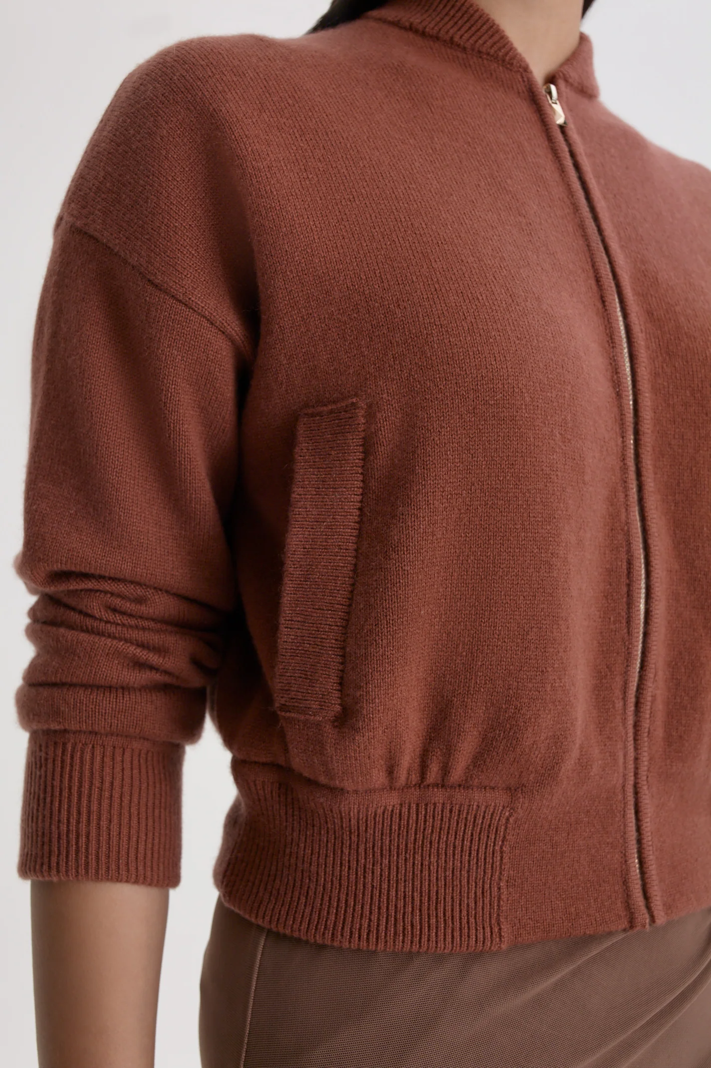 CASHMERE BOMBER - Image 7