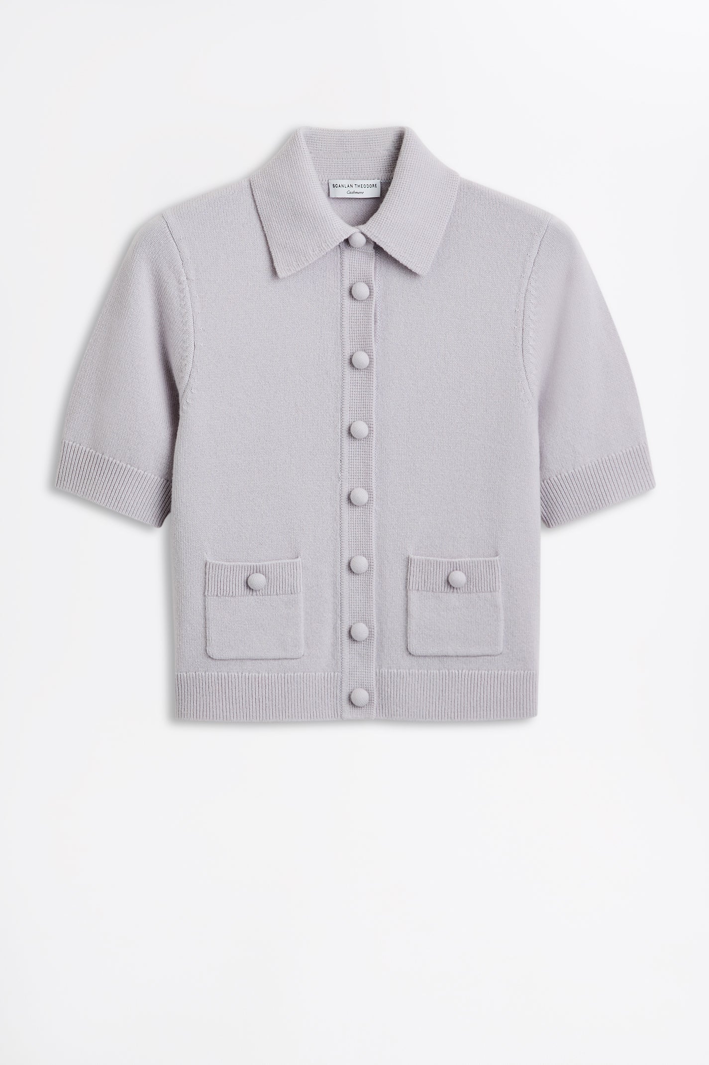 CASHMERE SHORT SLEEVE CARDIGAN - Image 2