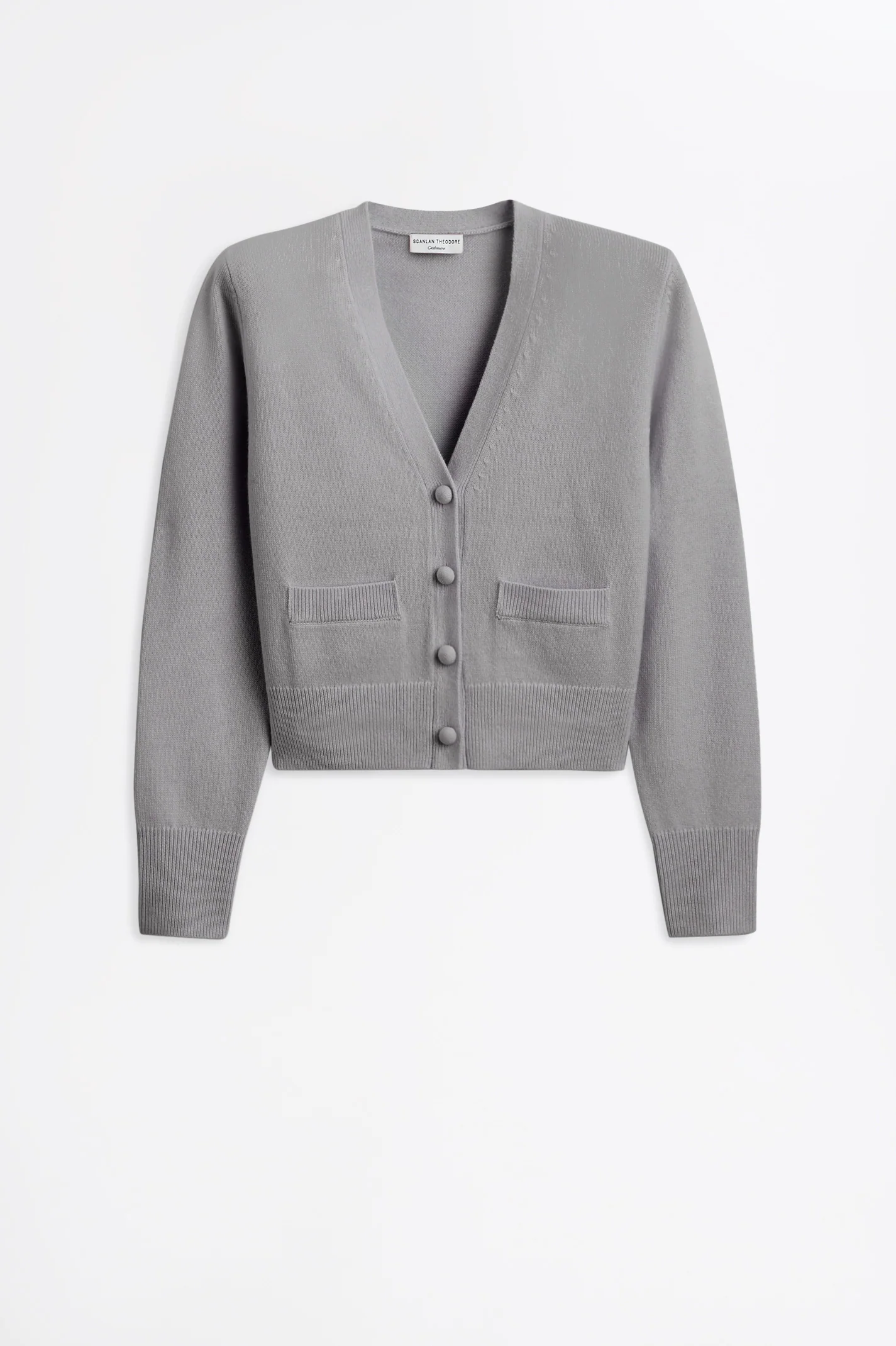 CASHMERE V NECK CARDIGAN - Image 2