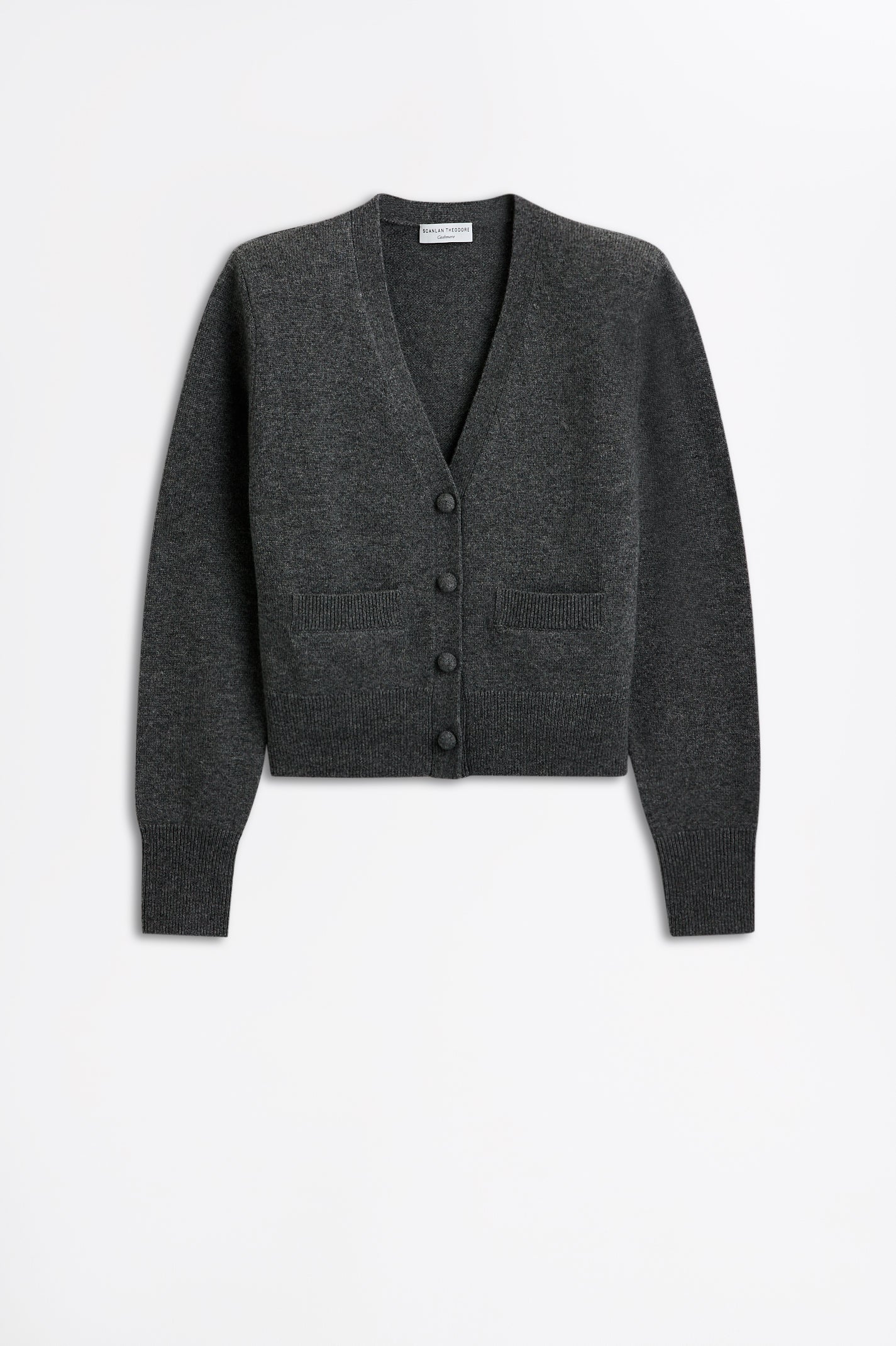 CASHMERE V NECK CARDIGAN - Image 2