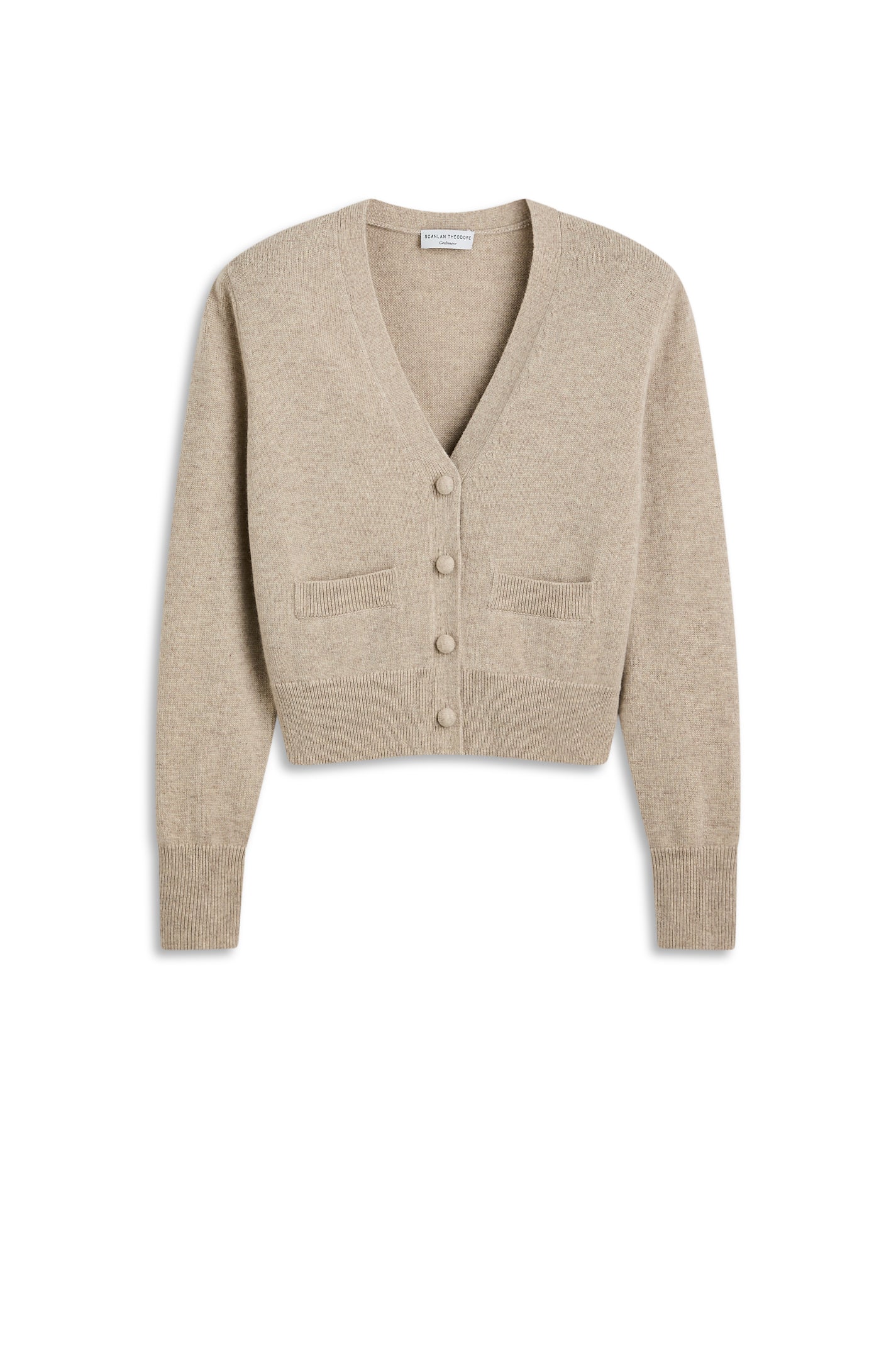 CASHMERE V NECK CARDIGAN