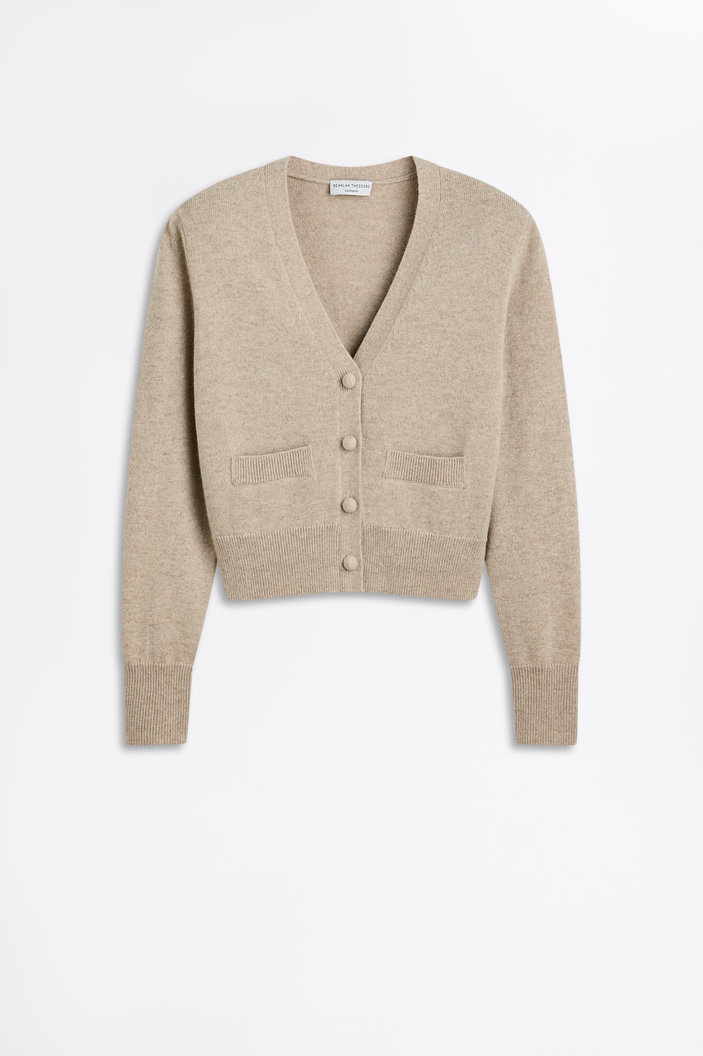 CASHMERE V NECK CARDIGAN - Image 2
