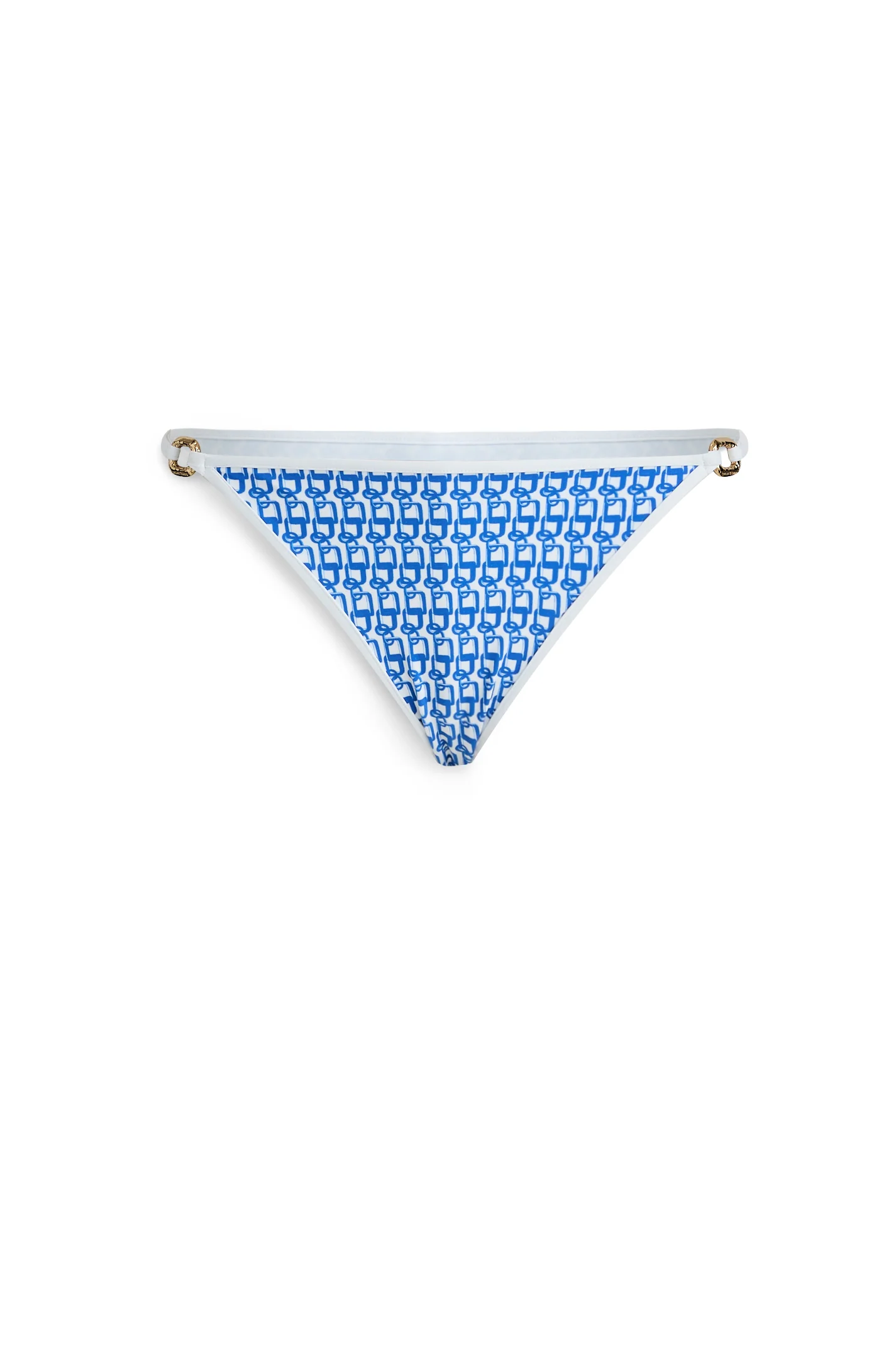 CHAIN PRINT TRIANGLE BOTTOM