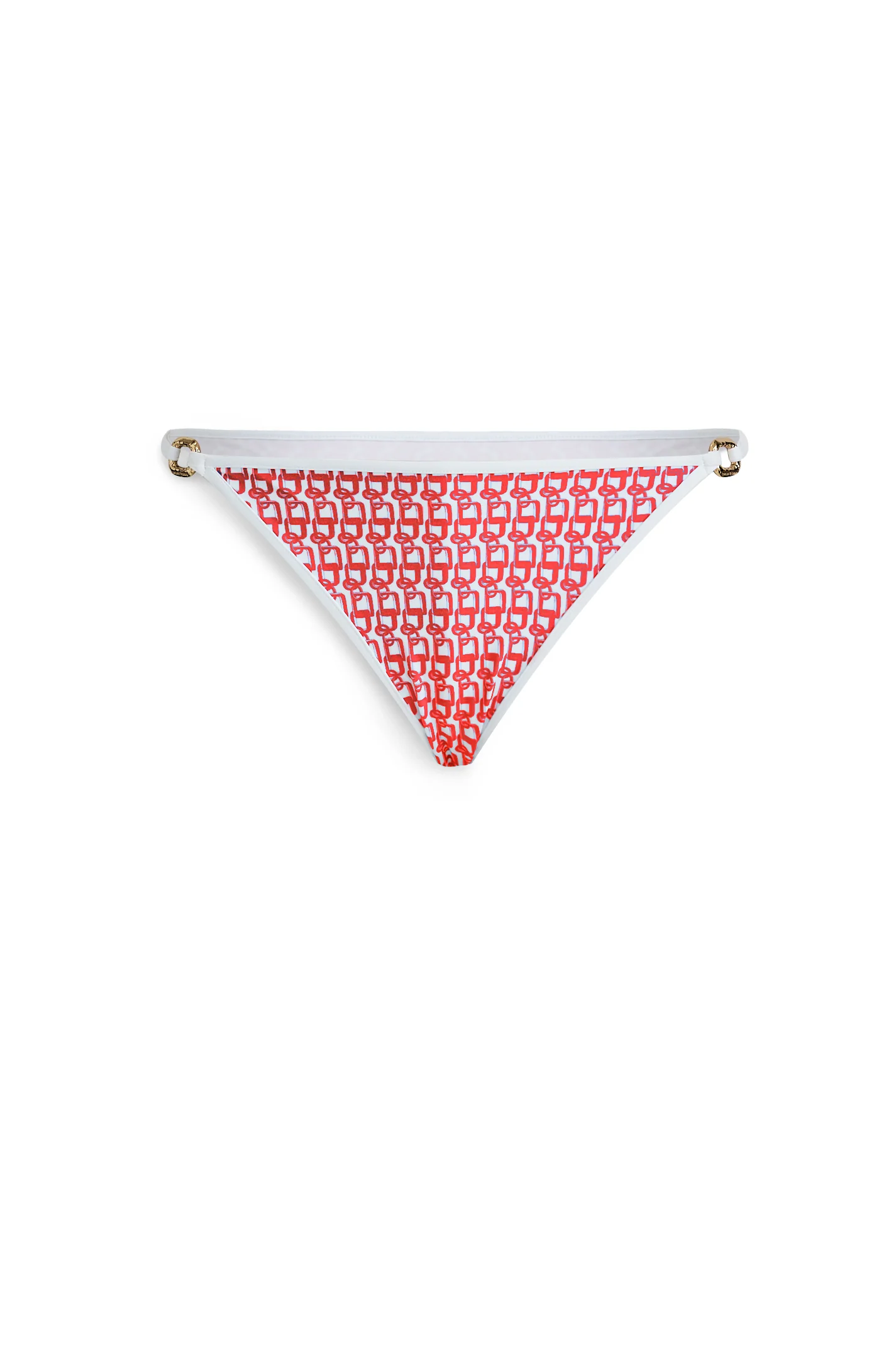 CHAIN PRINT TRIANGLE BOTTOM
