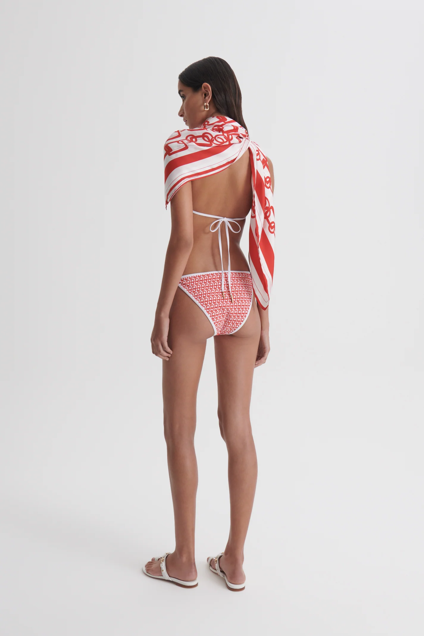 CHAIN PRINT TRIANGLE BOTTOM - Image 5
