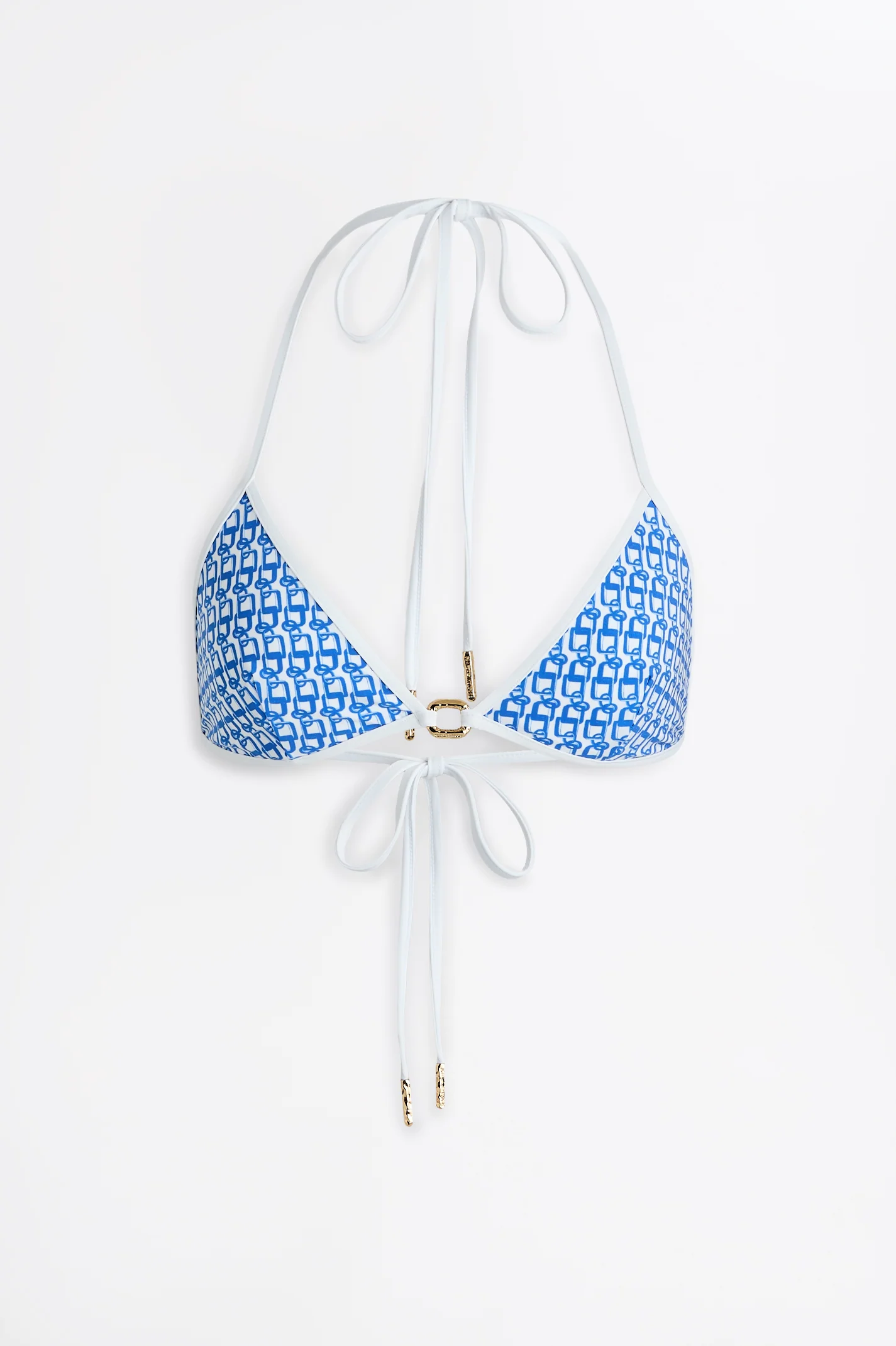 CHAIN PRINT TRIANGLE TOP - Image 2