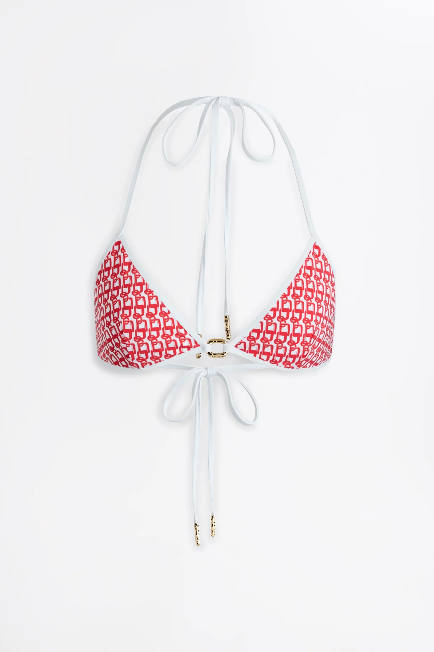 CHAIN PRINT TRIANGLE TOP - Image 2