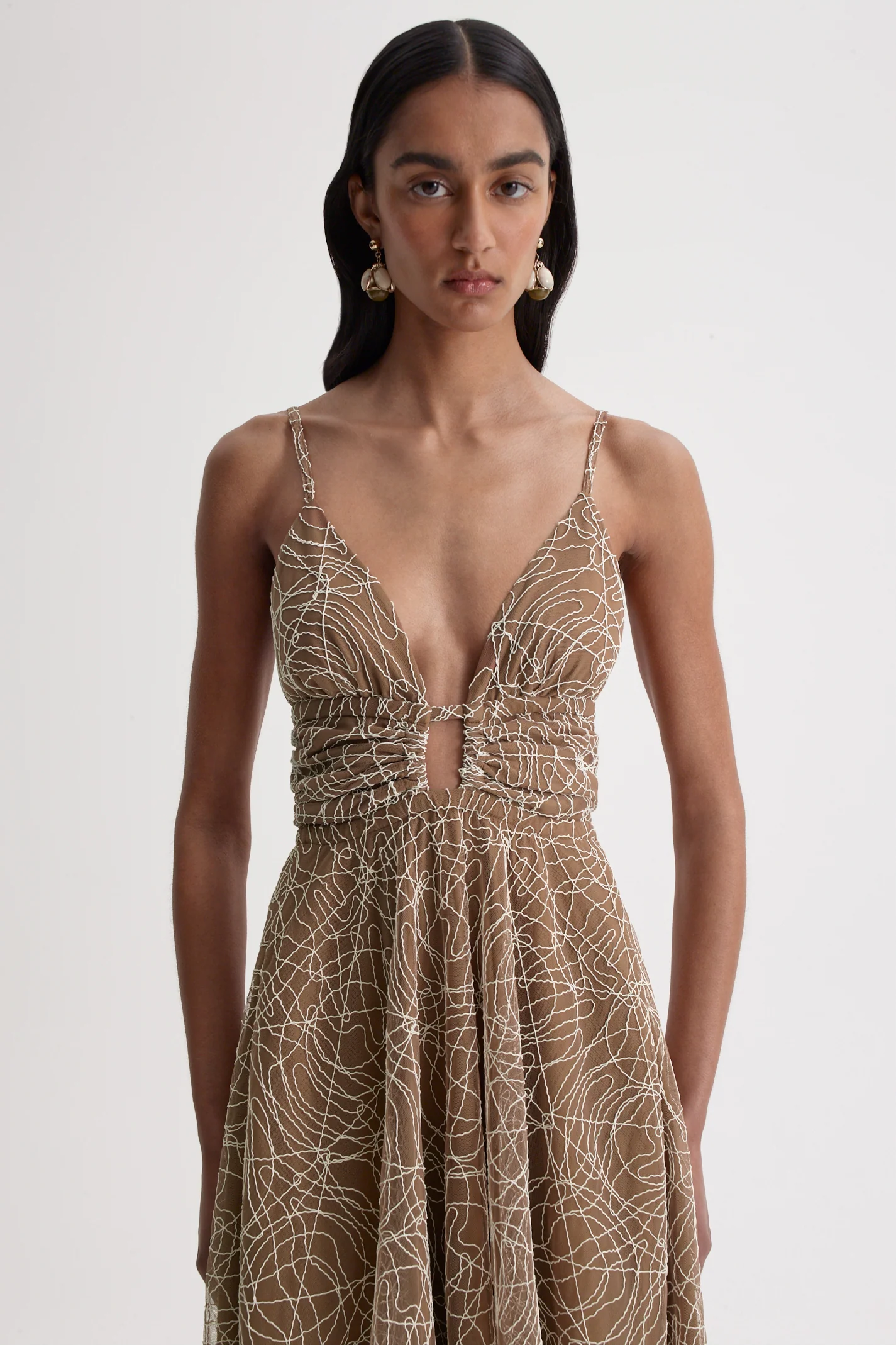 CORNELLI GATHERED GOWN - Image 6
