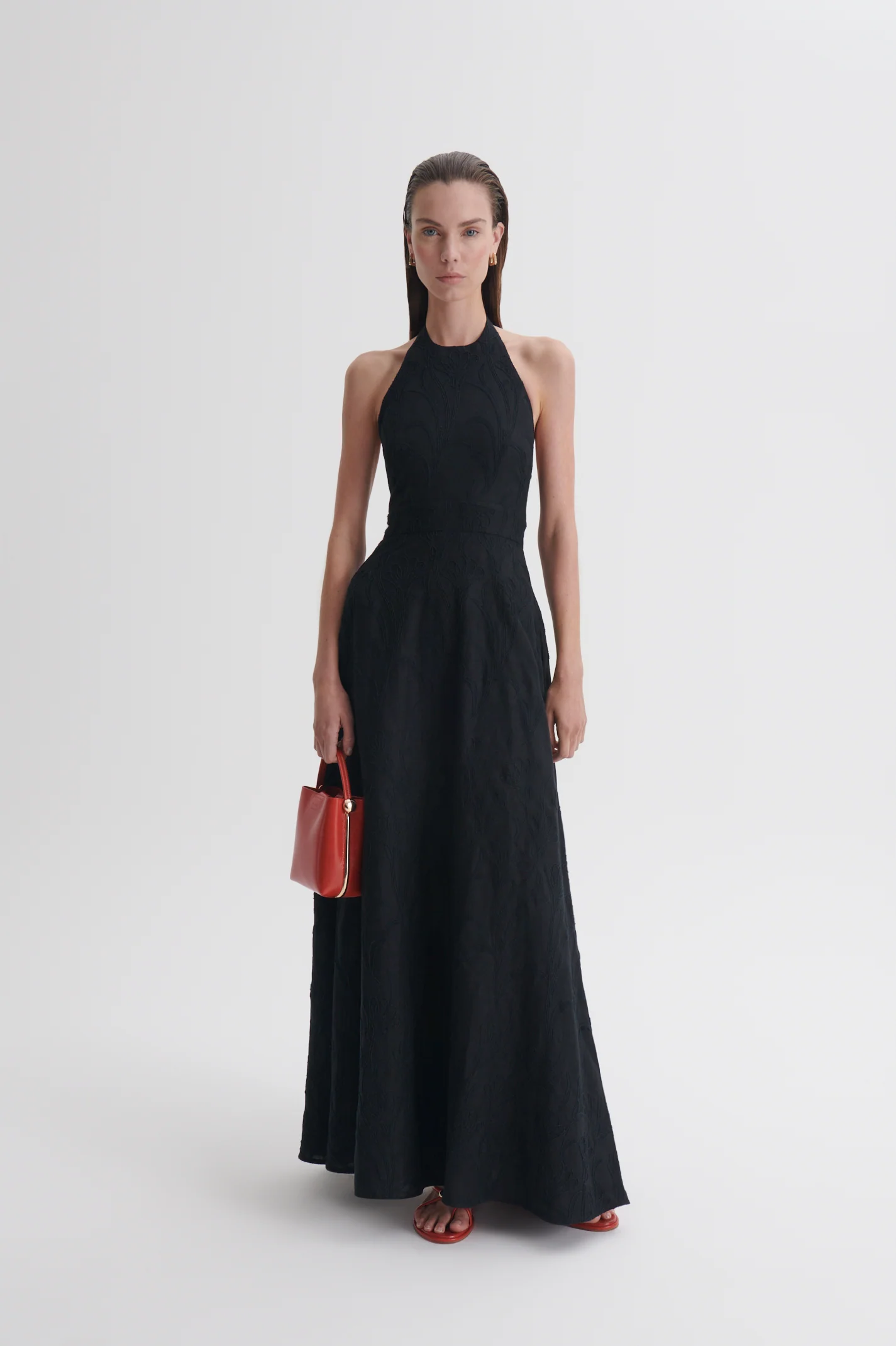 CORNELLI HALTER DRESS - Image 3