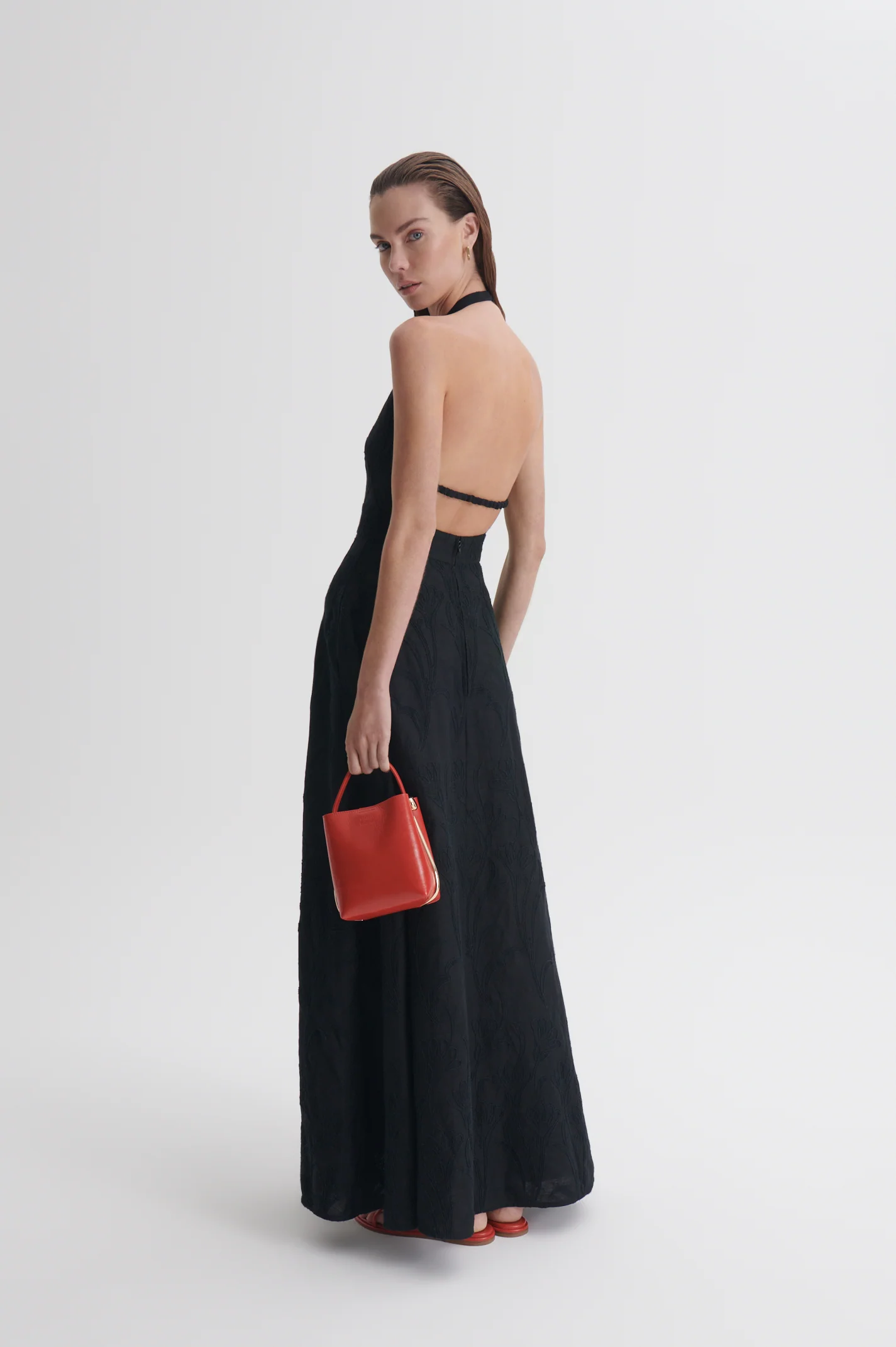 CORNELLI HALTER DRESS - Image 5