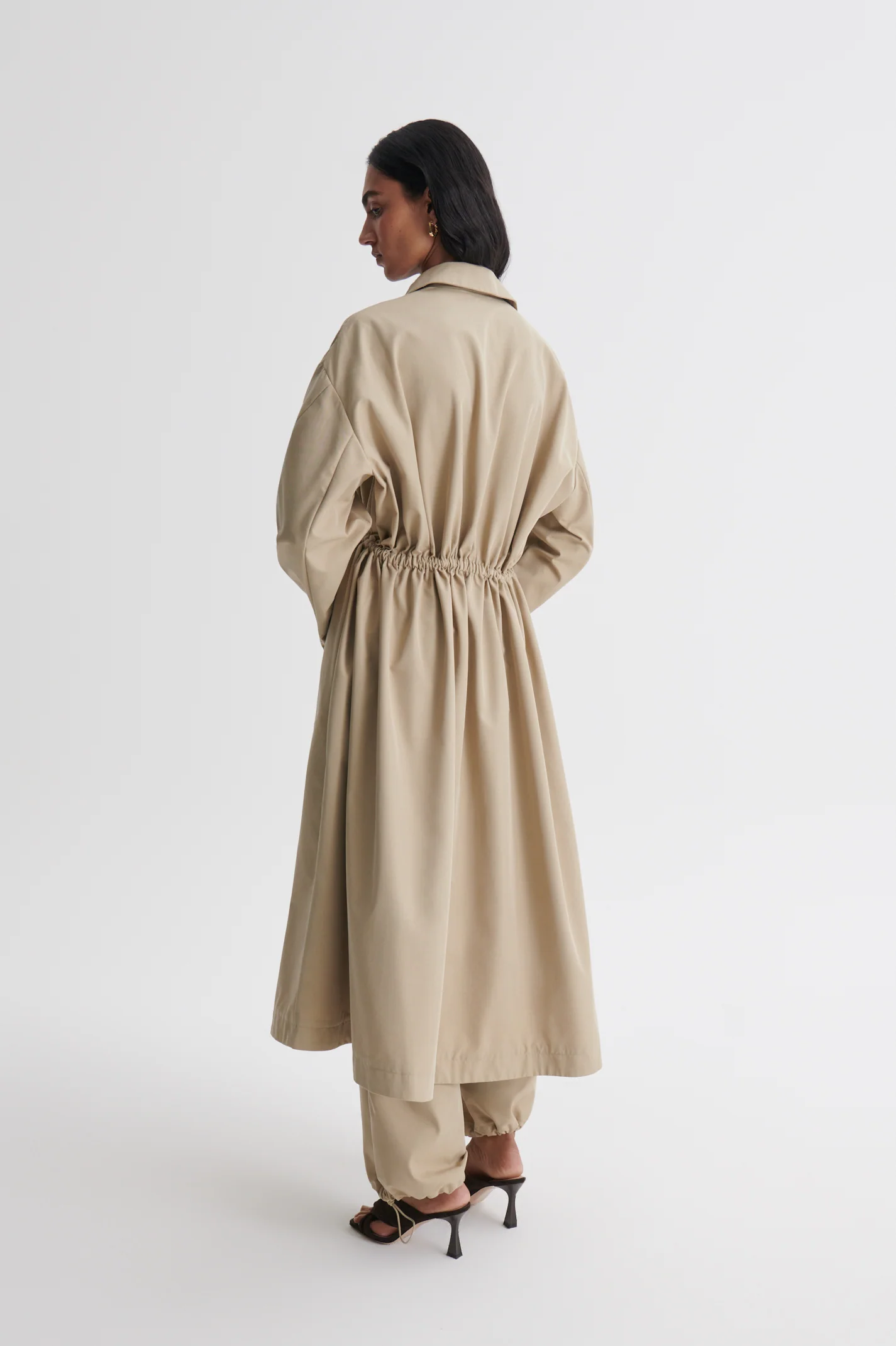 COTTON TWILL CARGO DRESS - Image 6