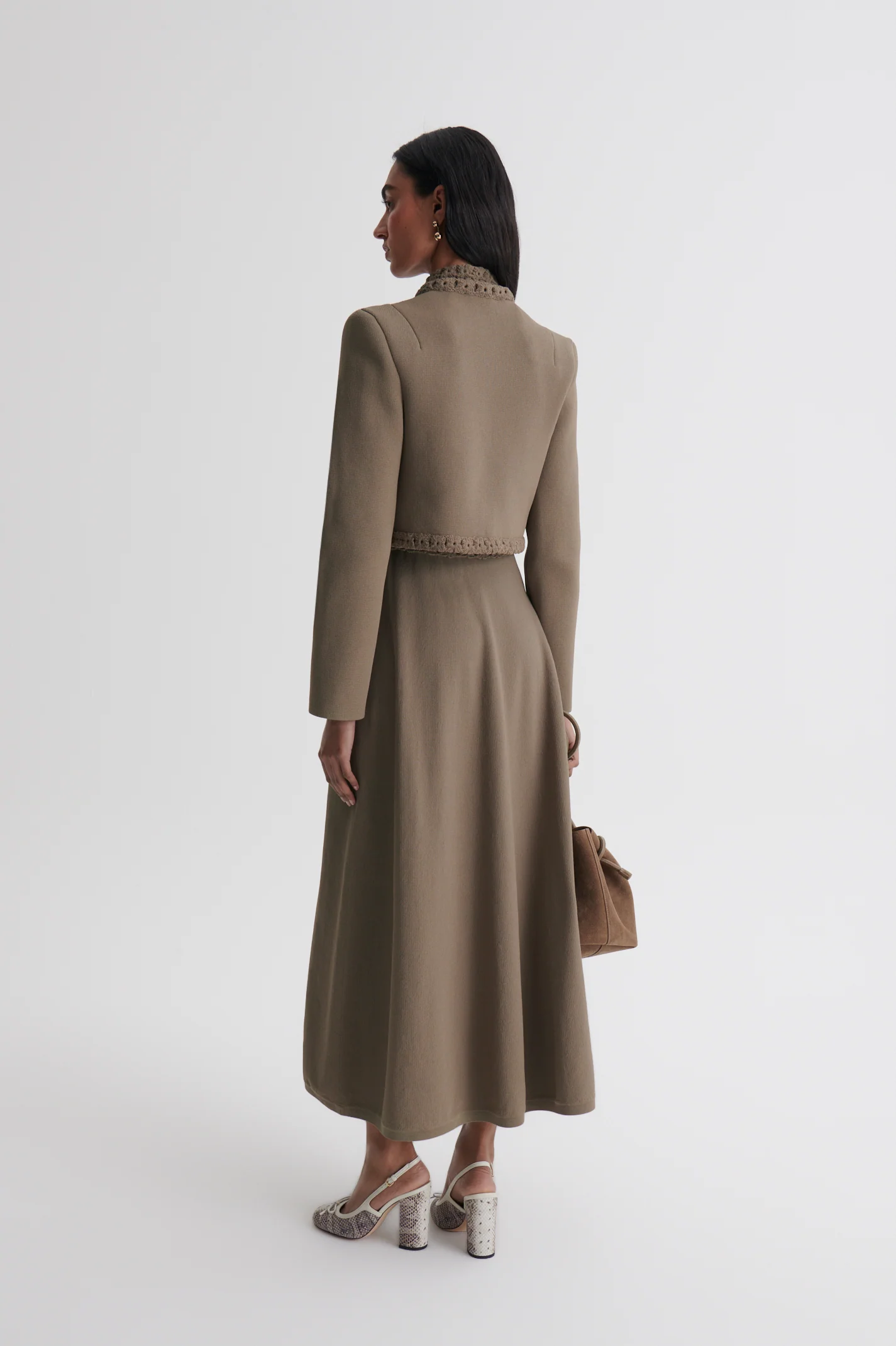 CREPE KNIT DAISY JACKET - Image 5