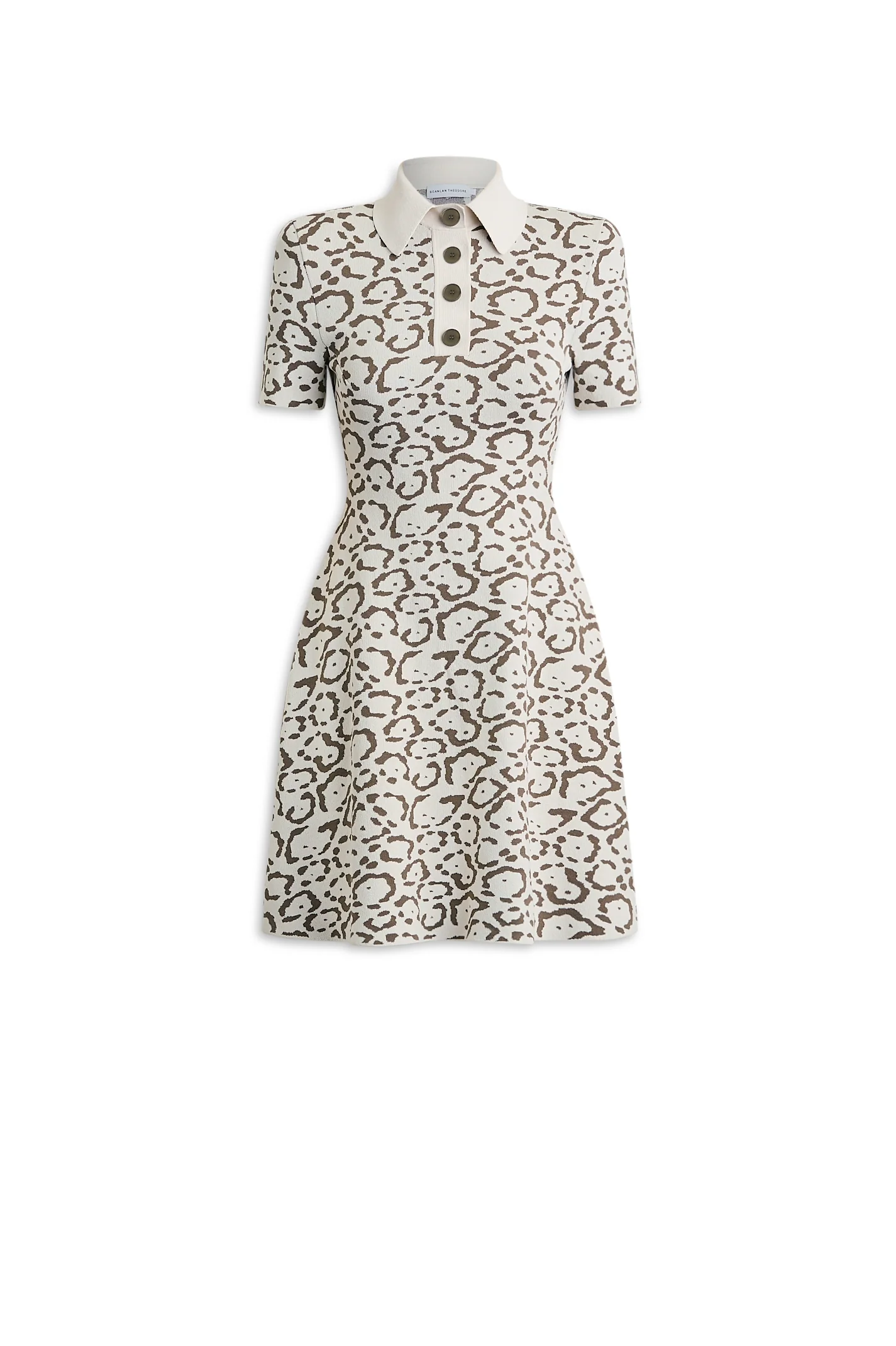 CREPE KNIT JACQUARD MINI