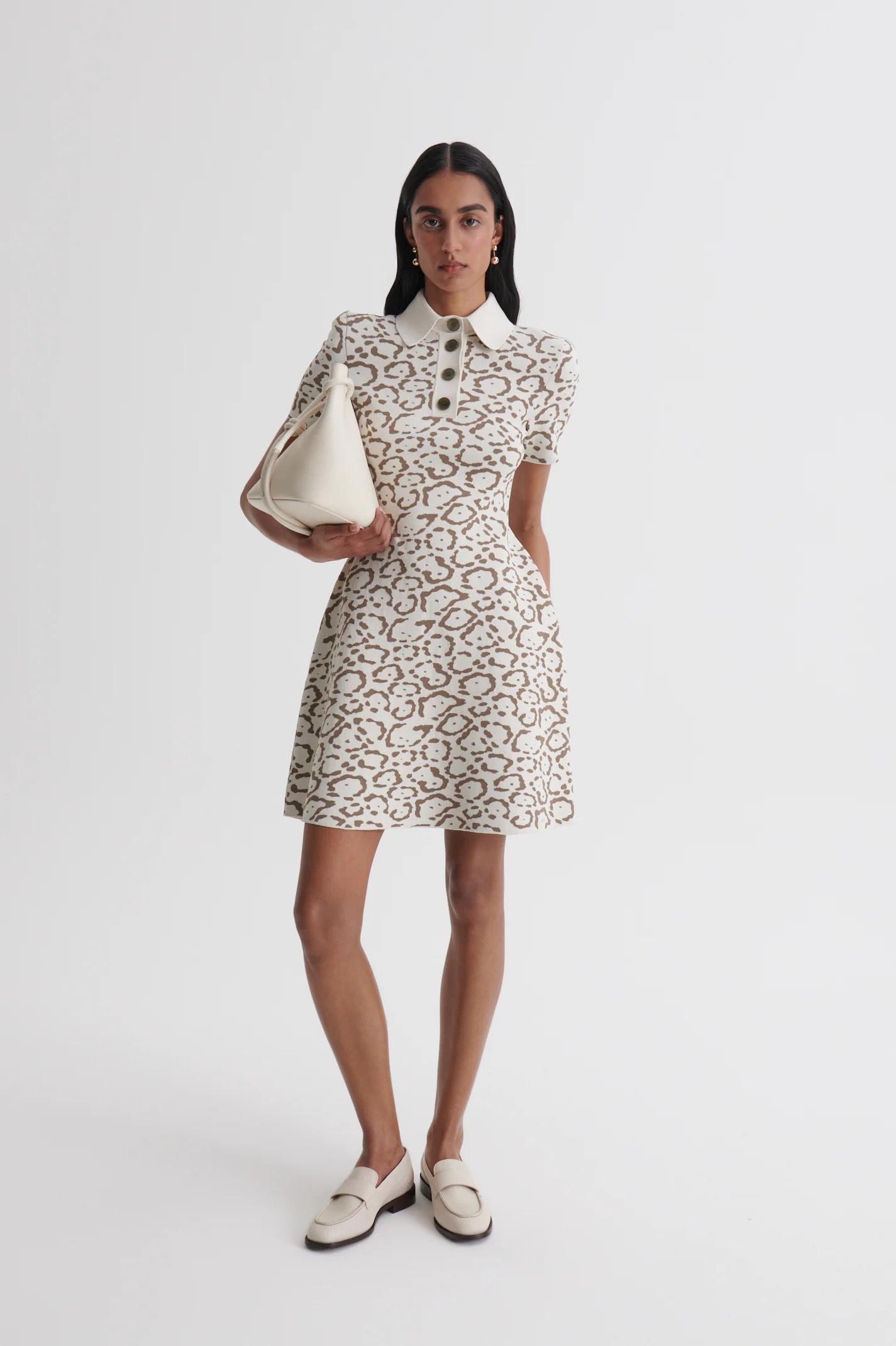 CREPE KNIT JACQUARD MINI - Image 4