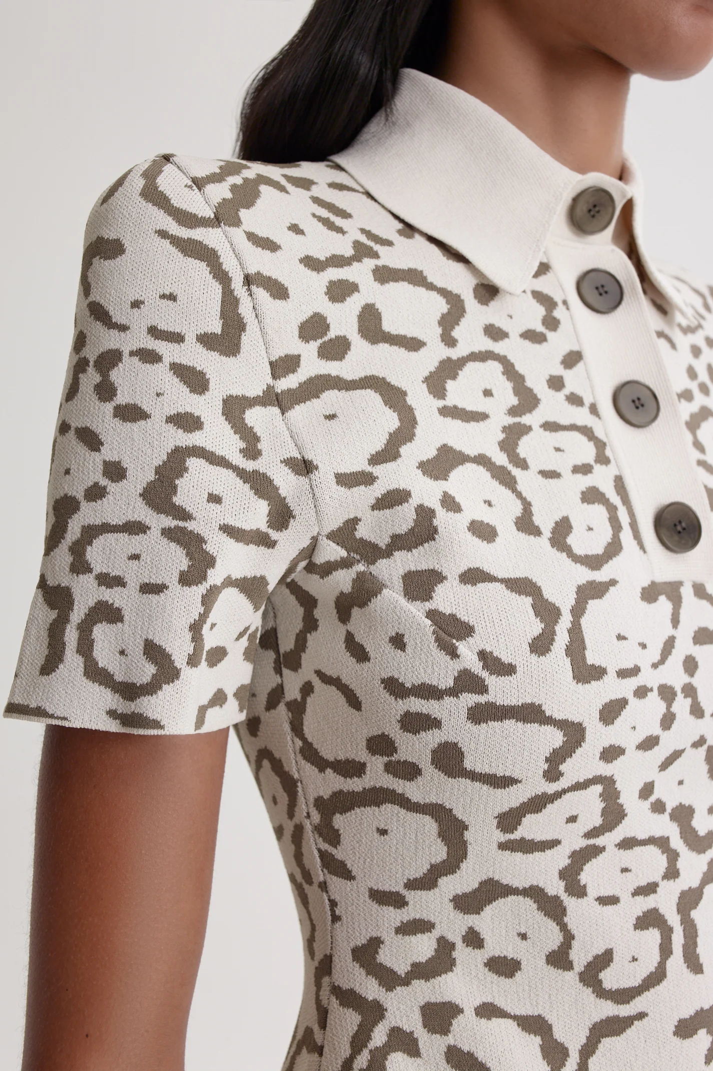 CREPE KNIT JACQUARD MINI - Image 7