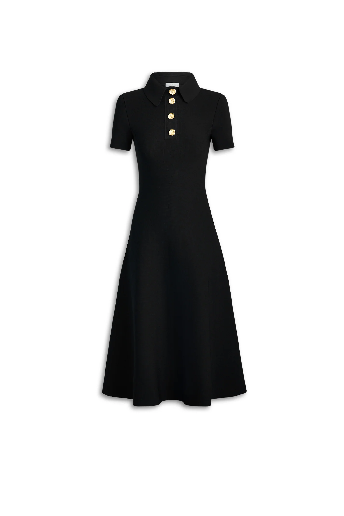 CREPE KNIT POPPY SHIRT DRESS