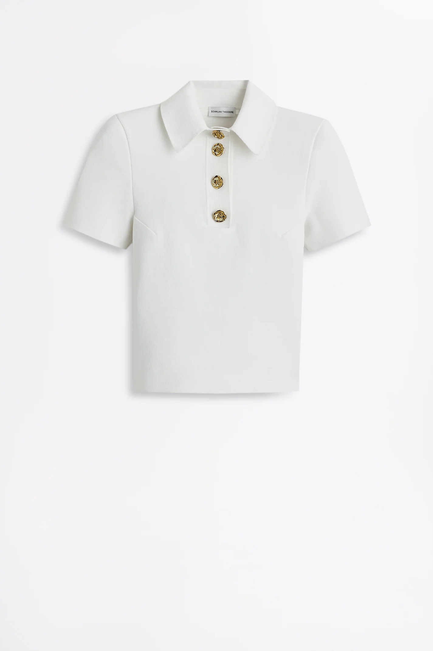 CREPE KNIT POPPY SHIRT - Image 2