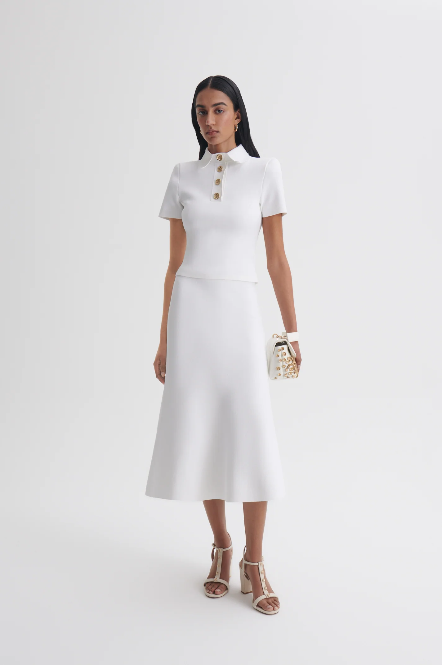 CREPE KNIT POPPY SHIRT - Image 4