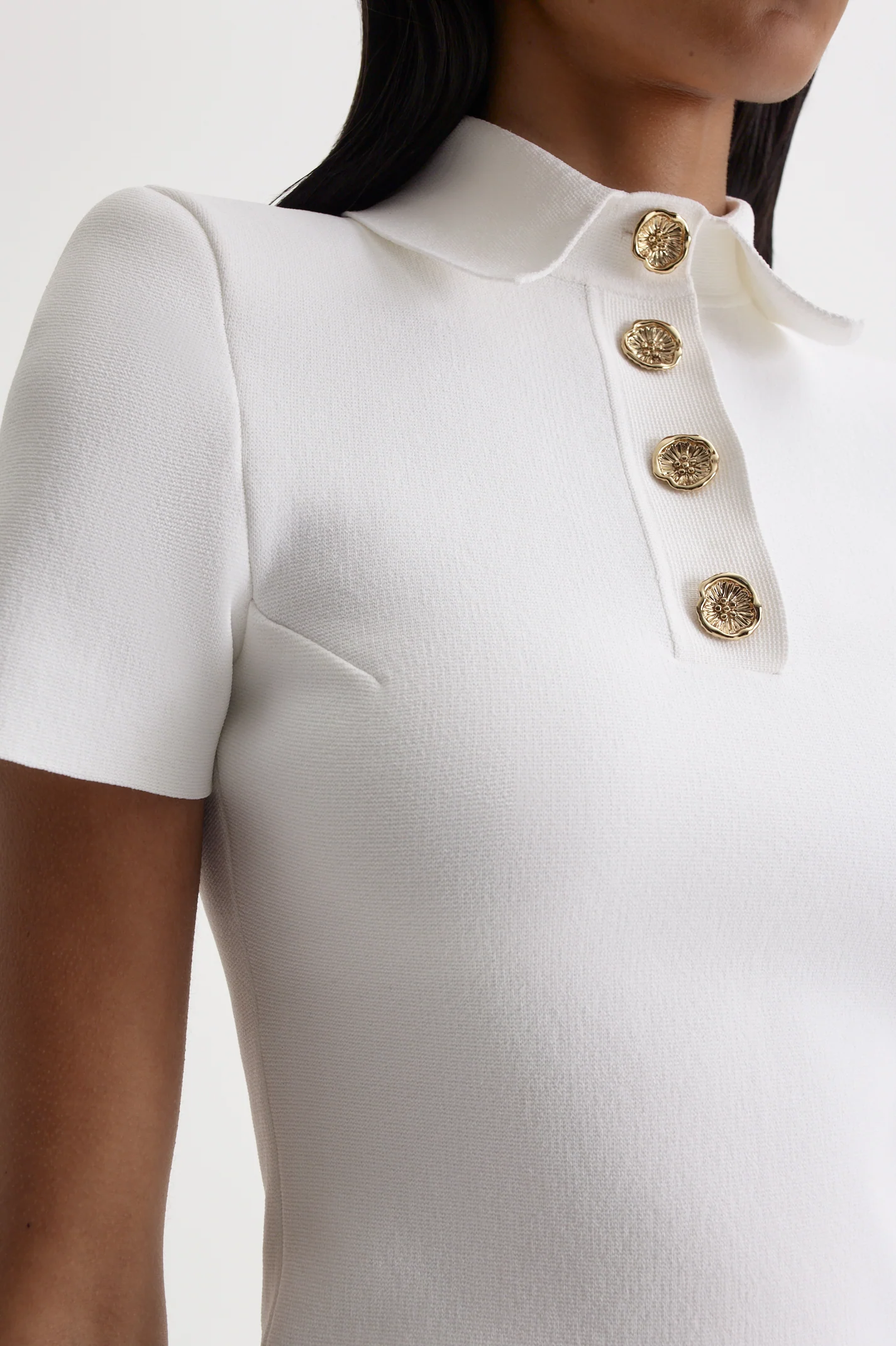 CREPE KNIT POPPY SHIRT - Image 7