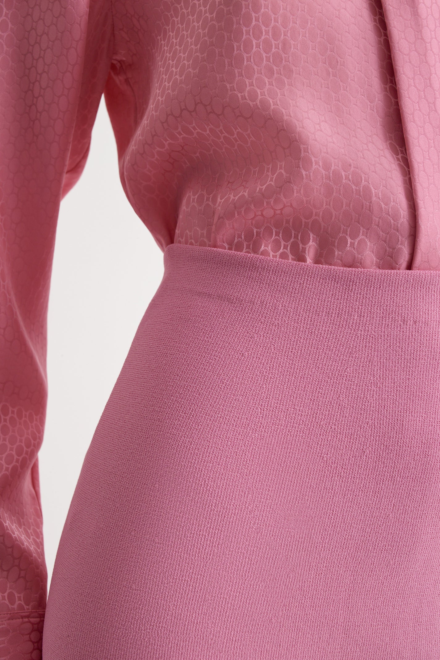 CREPE KNIT SOFT HEM SKIRT - Image 6