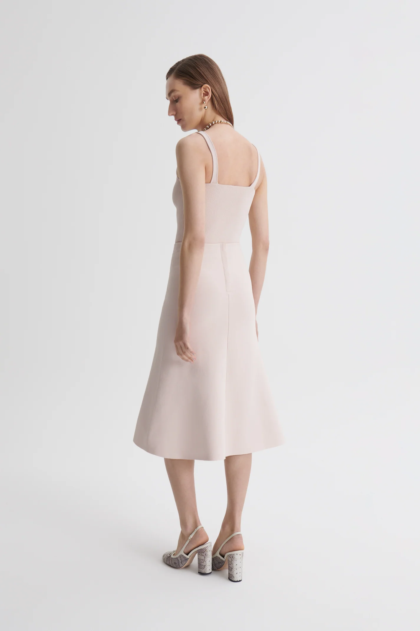 CREPE KNIT SOFT HEM SKIRT - Image 6