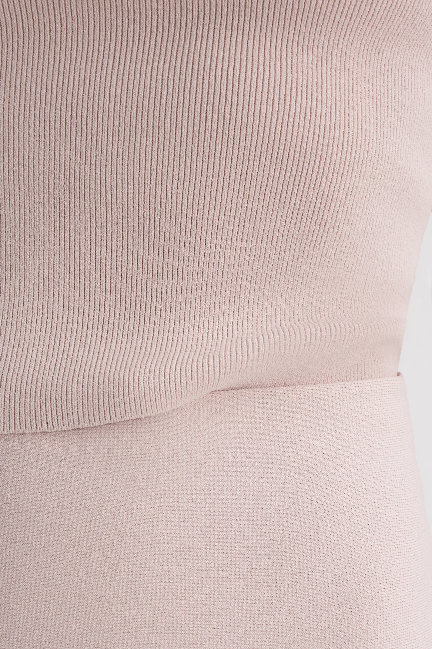 CREPE KNIT SOFT HEM SKIRT - Image 8