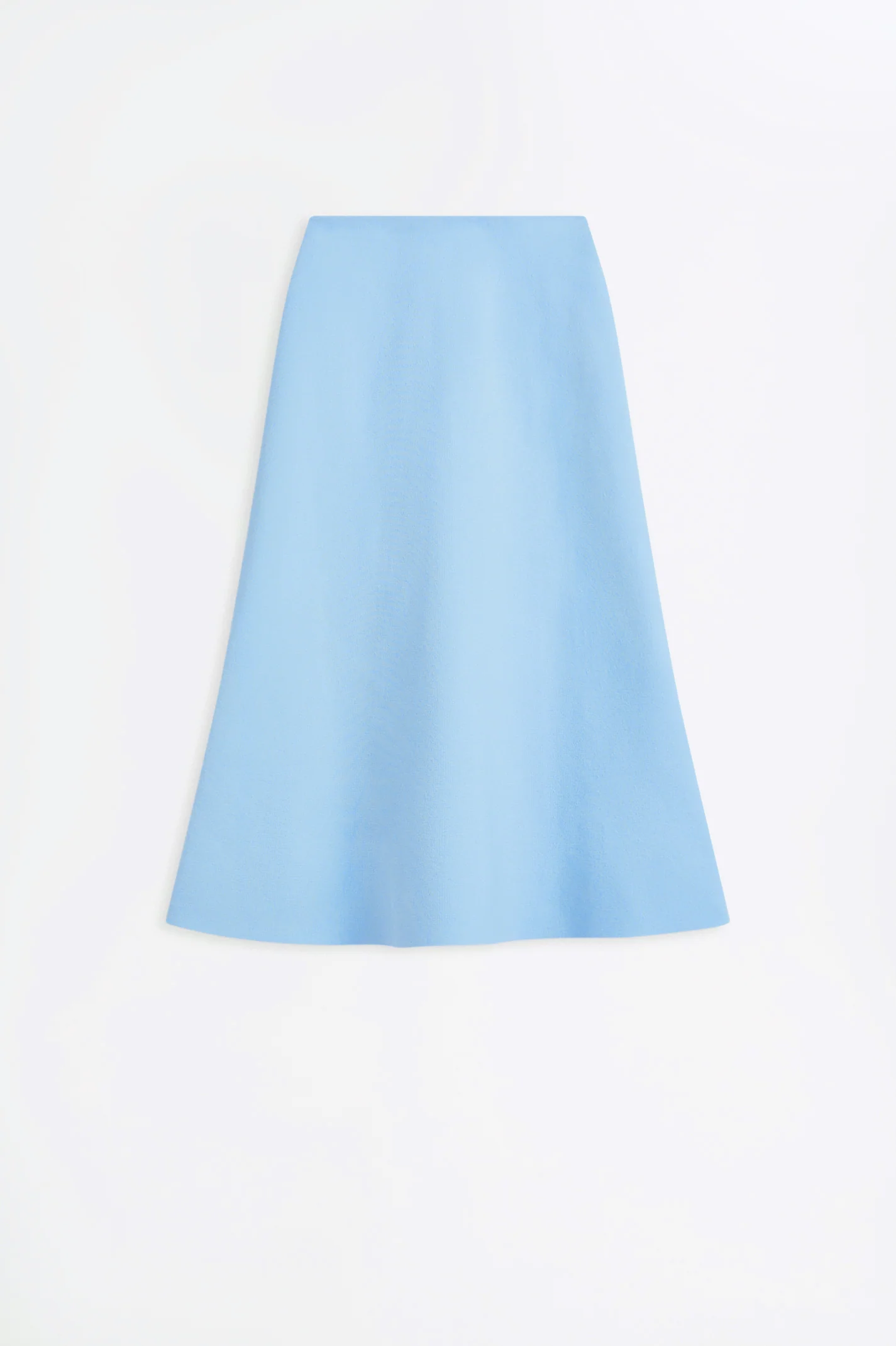 CREPE KNIT SOFT HEM SKIRT - Image 2