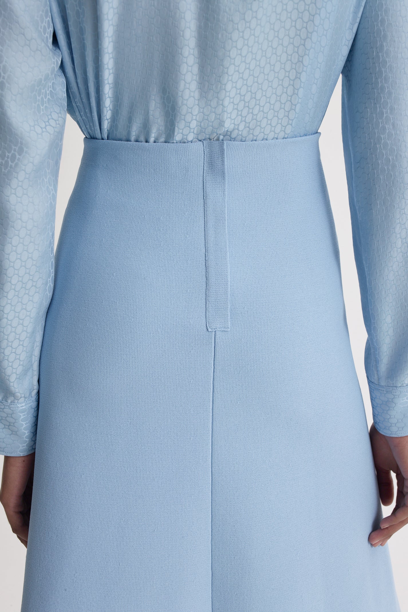 CREPE KNIT SOFT HEM SKIRT - Image 7