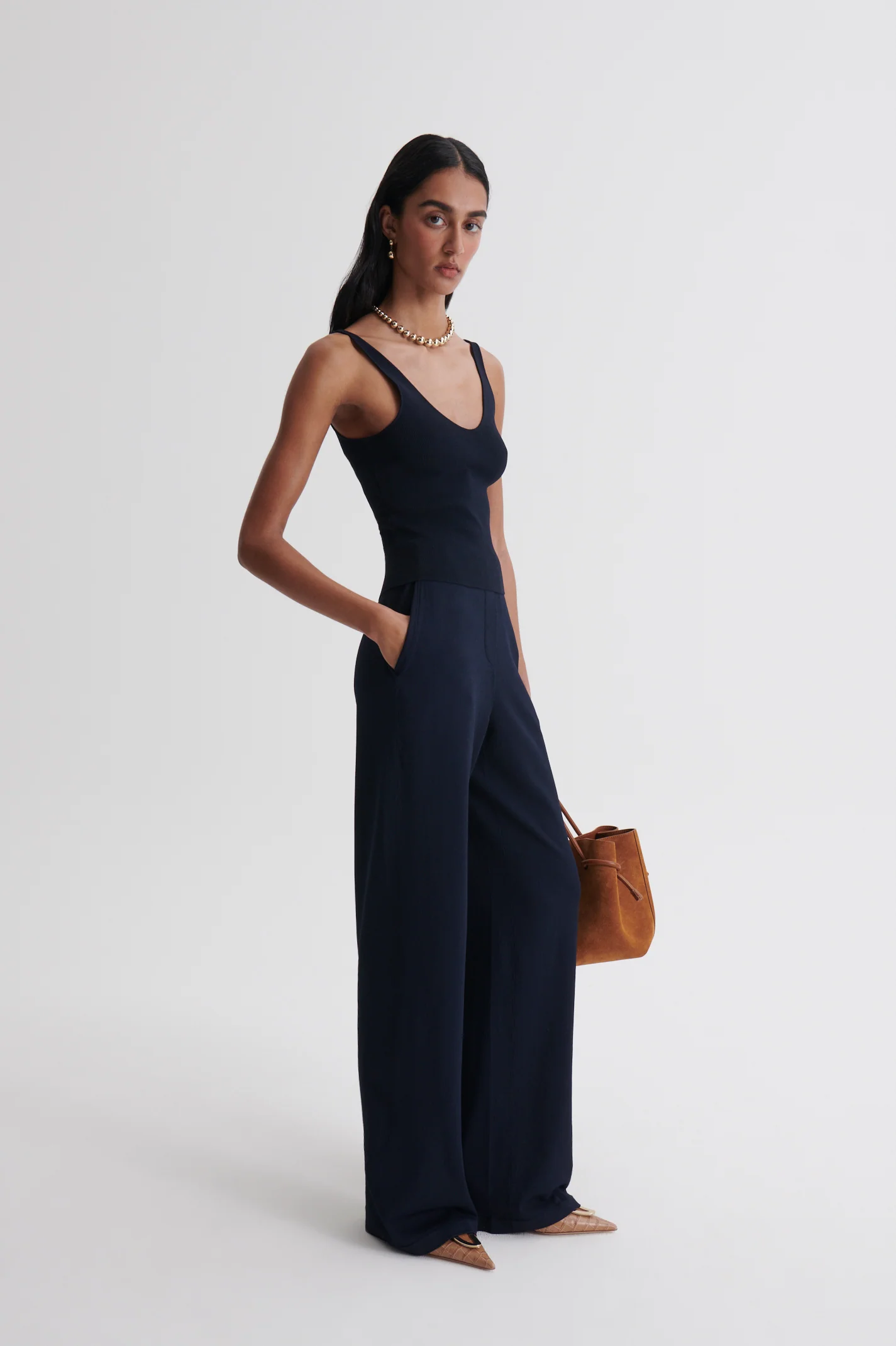 CREPE KNIT SOFT TROUSER - Image 5