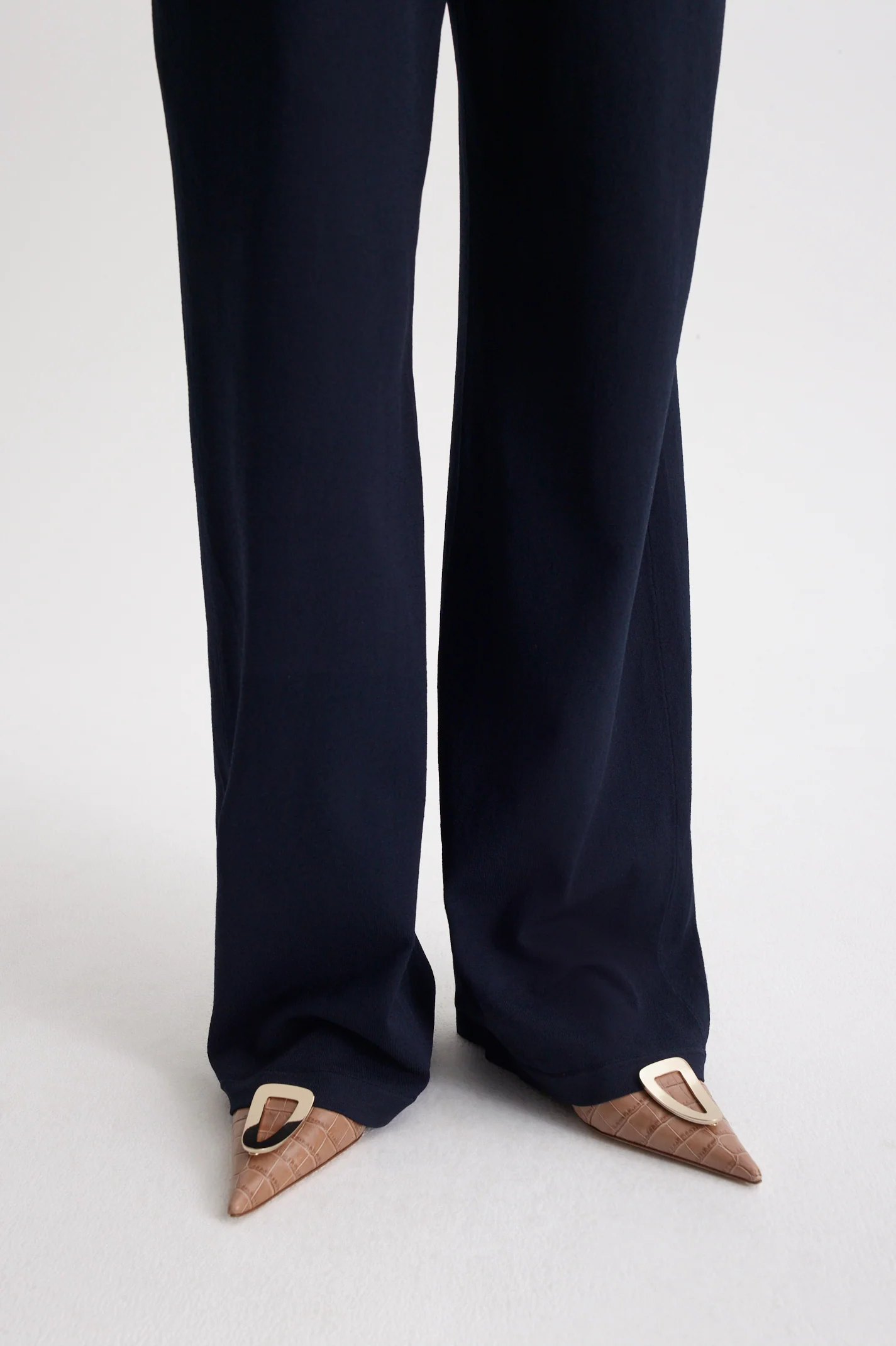 CREPE KNIT SOFT TROUSER - Image 8