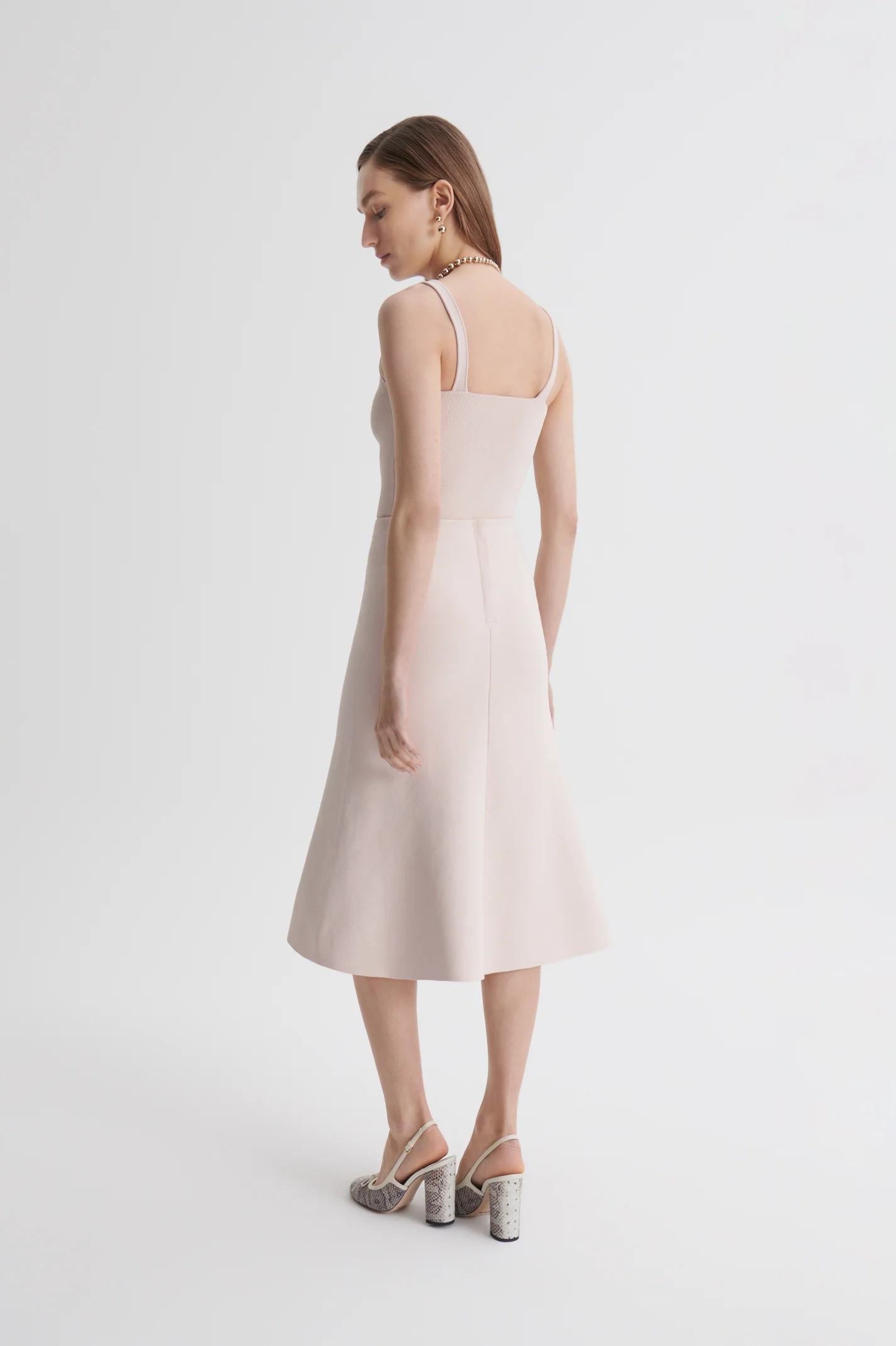 CREPE KNIT SQUARE CAMISOLE - Image 5