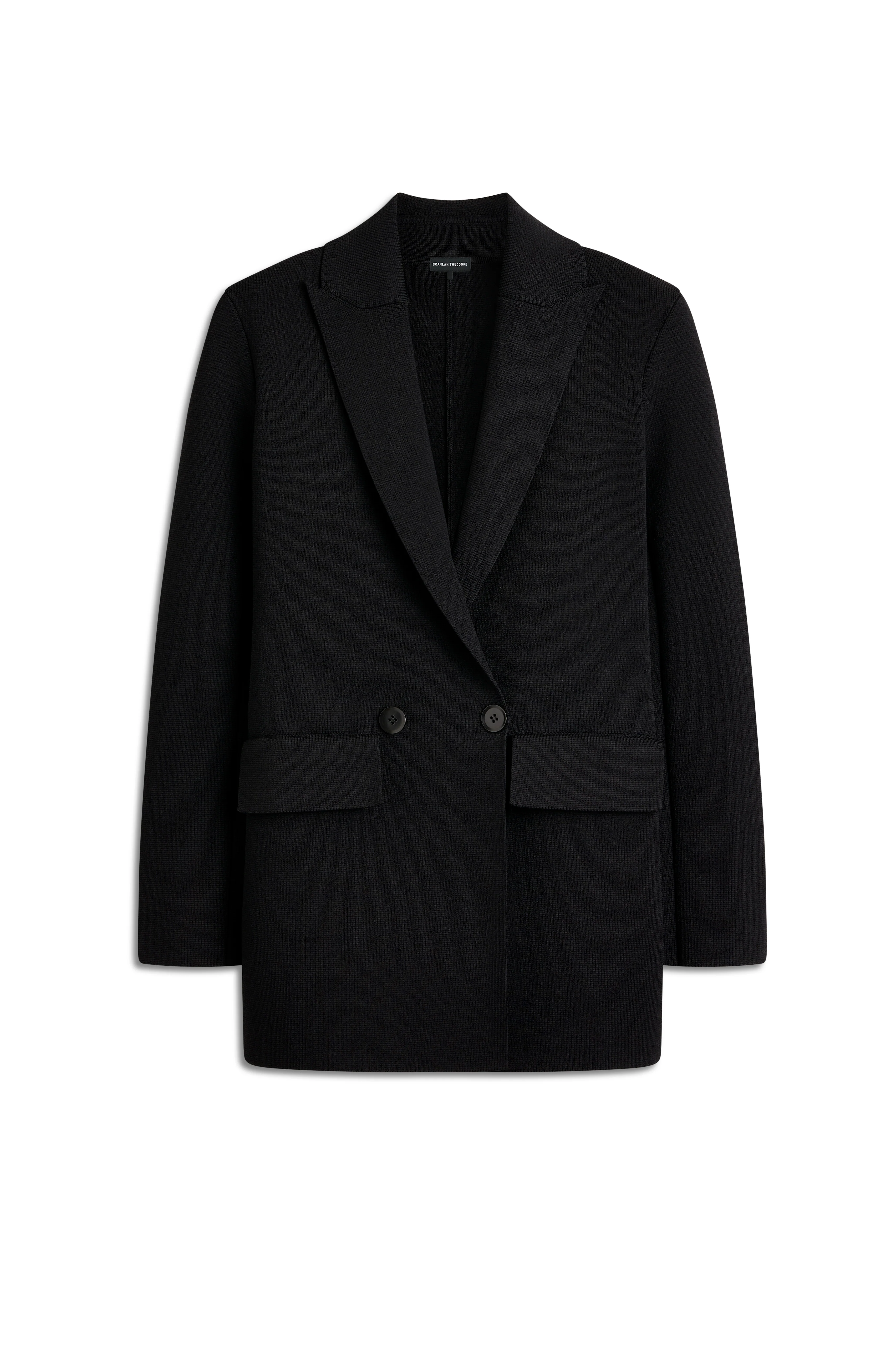 CREPE KNIT TAILORED JACKET