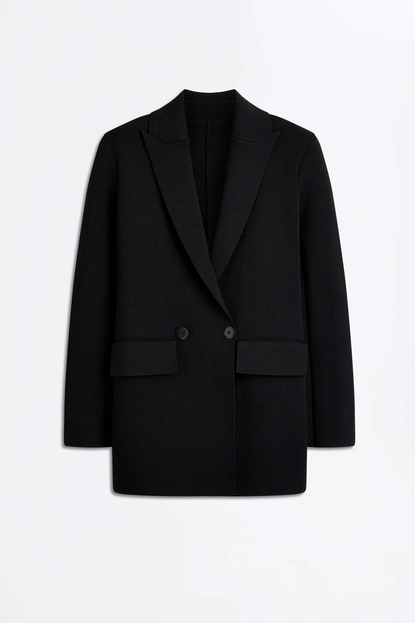 CREPE KNIT TAILORED JACKET - Image 2