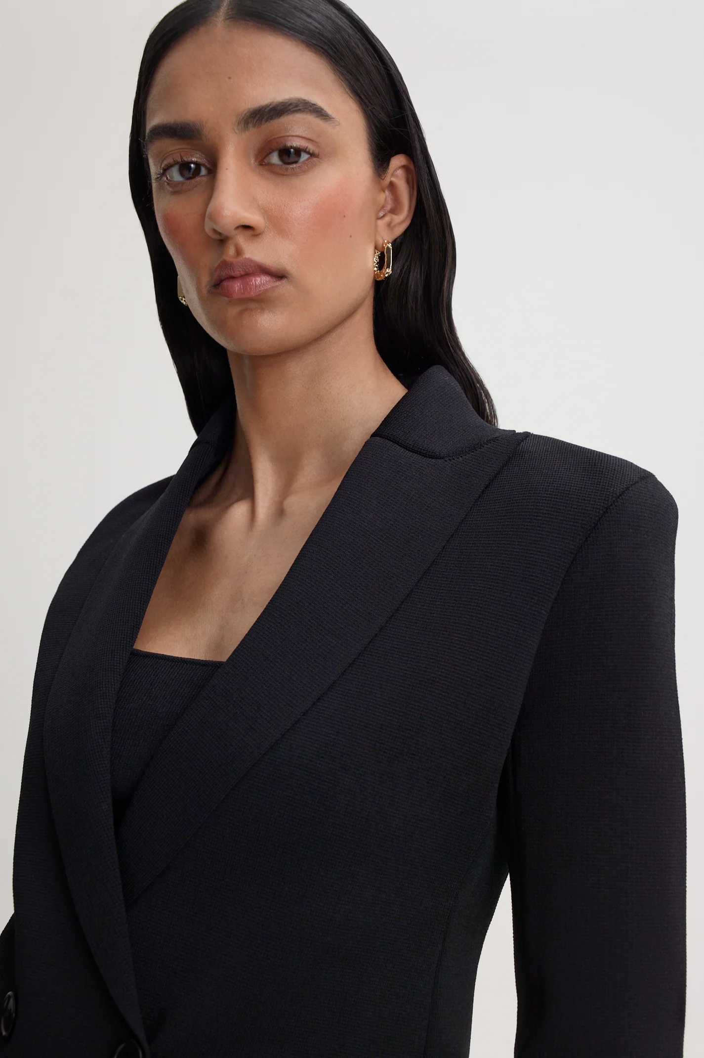 CREPE KNIT TAILORED JACKET - Image 7