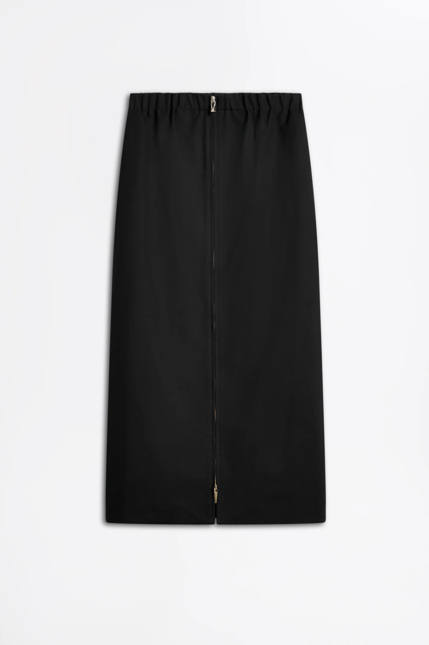 DOUBLE COTTON SOFT ZIP SKIRT - Image 2