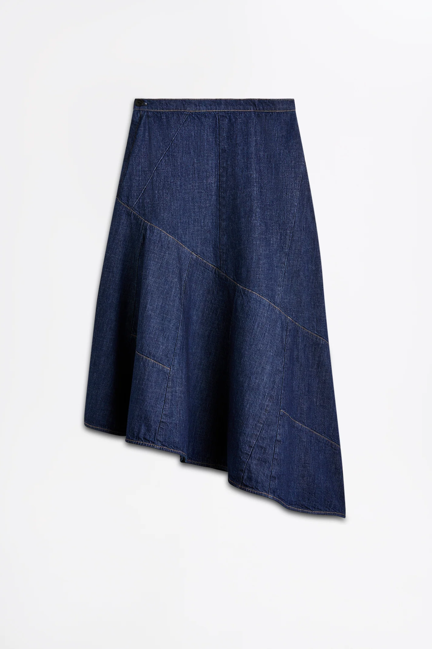 DENIM ASYMMETRICAL SKIRT - Image 2