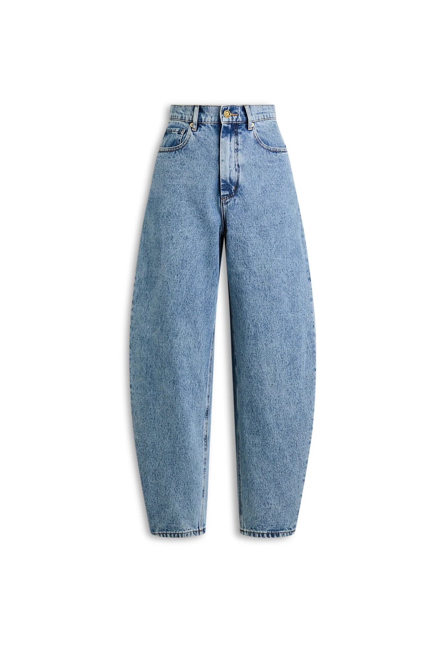 DENIM BARREL LEG JEAN