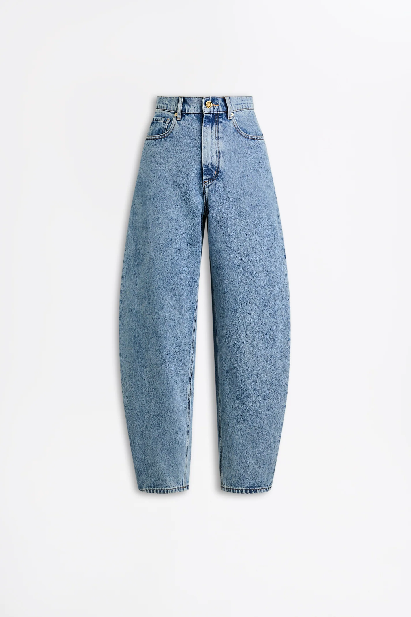 DENIM BARREL LEG JEAN - Image 2