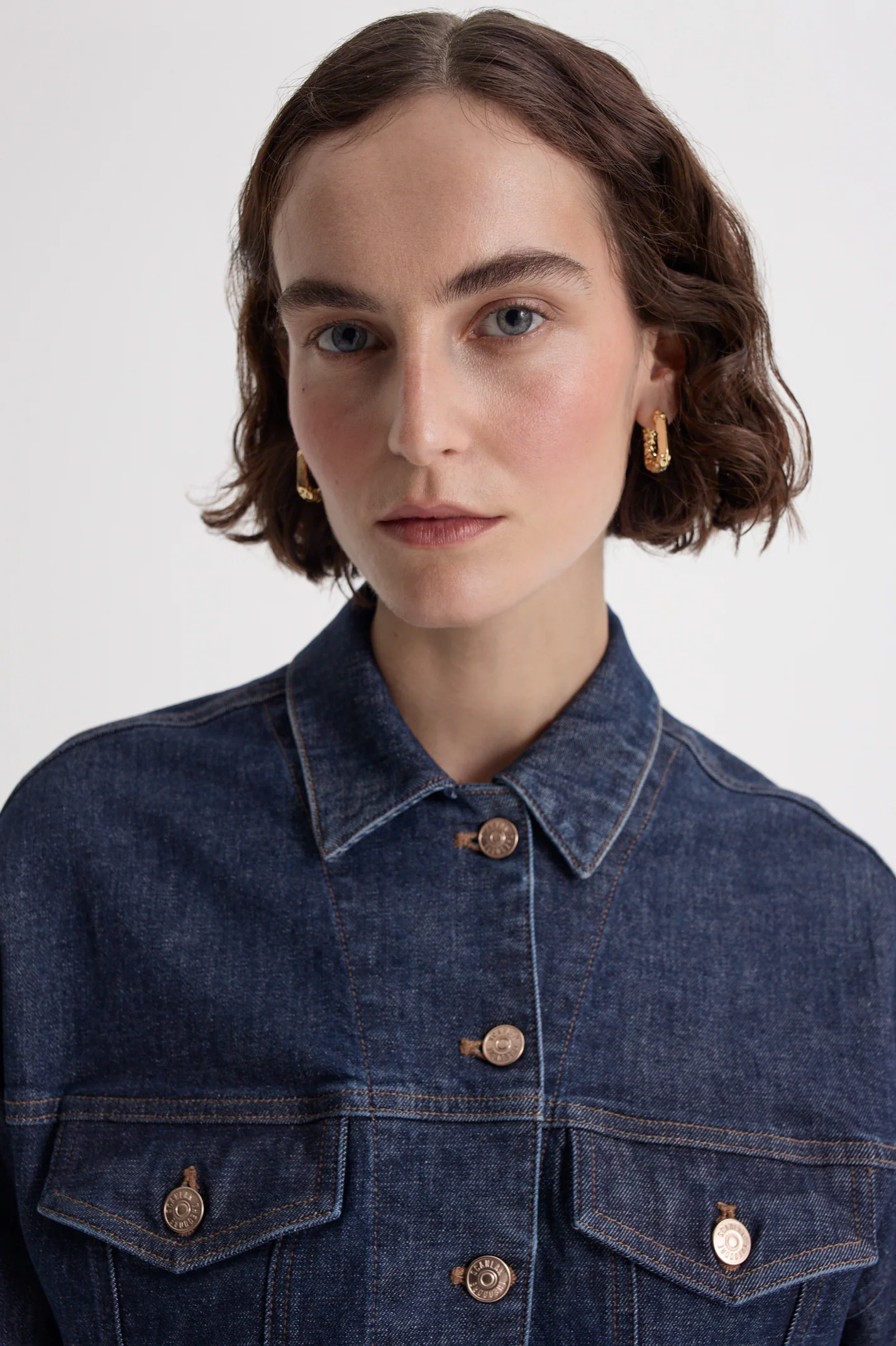 DENIM CROPPED JACKET - Image 8