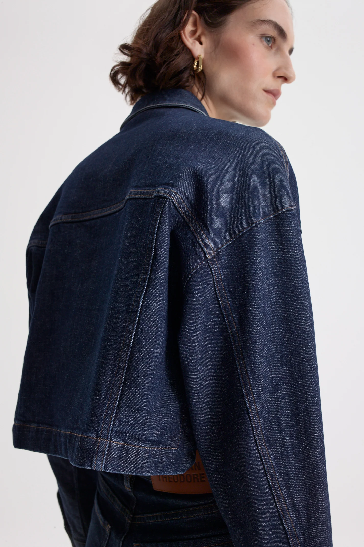 DENIM CROPPED JACKET - Image 9