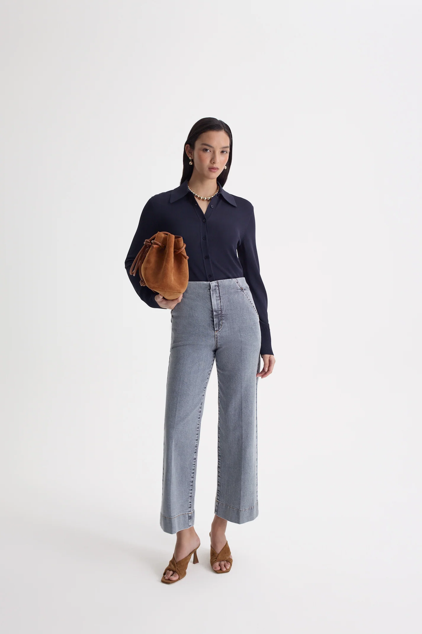 DENIM CROPPED JEAN - Image 10