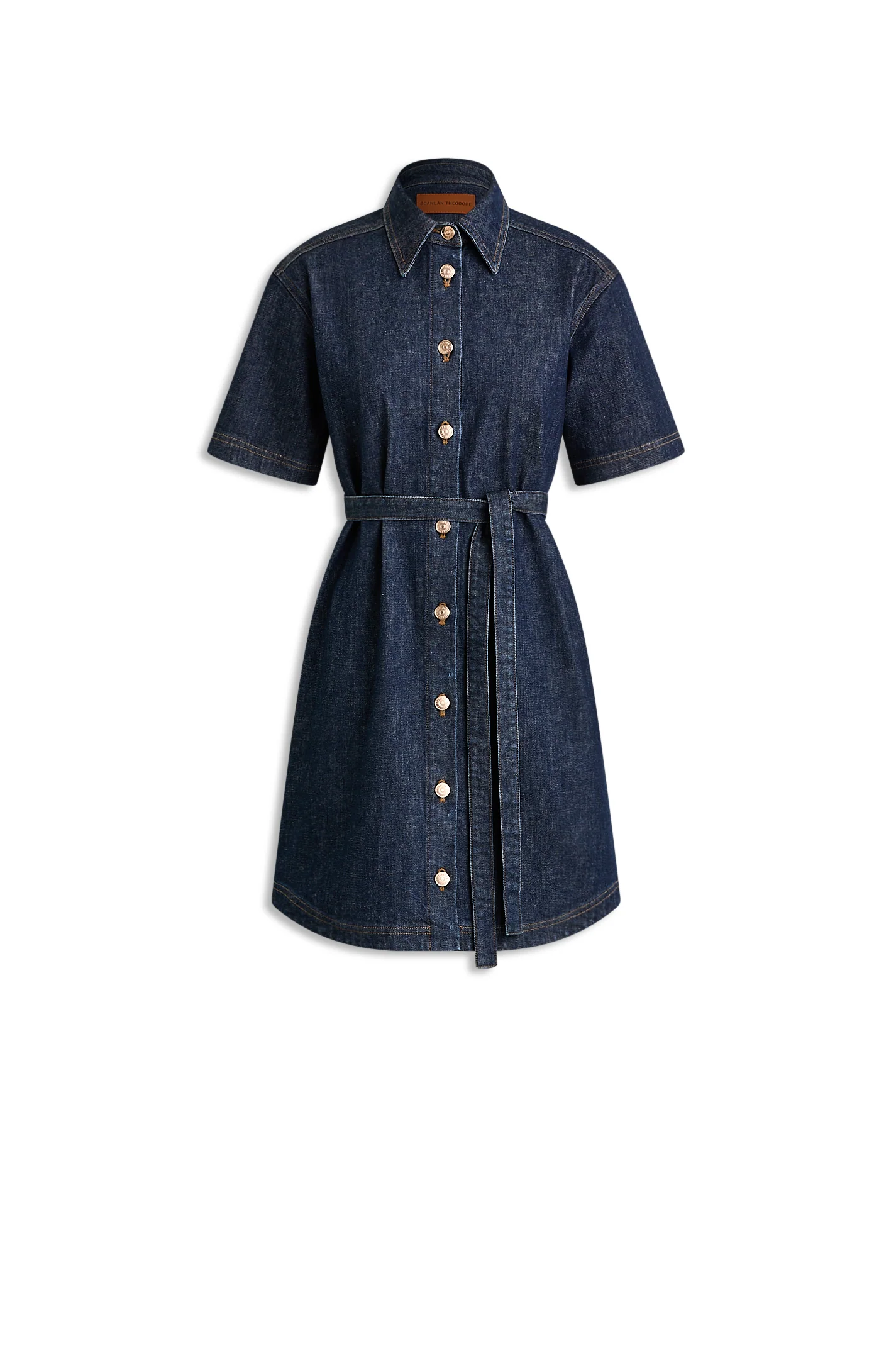 DENIM MINI DRESS