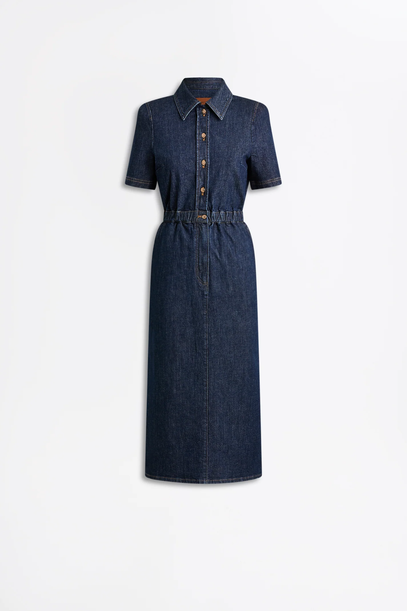 DENIM PENCIL DRESS - Image 2