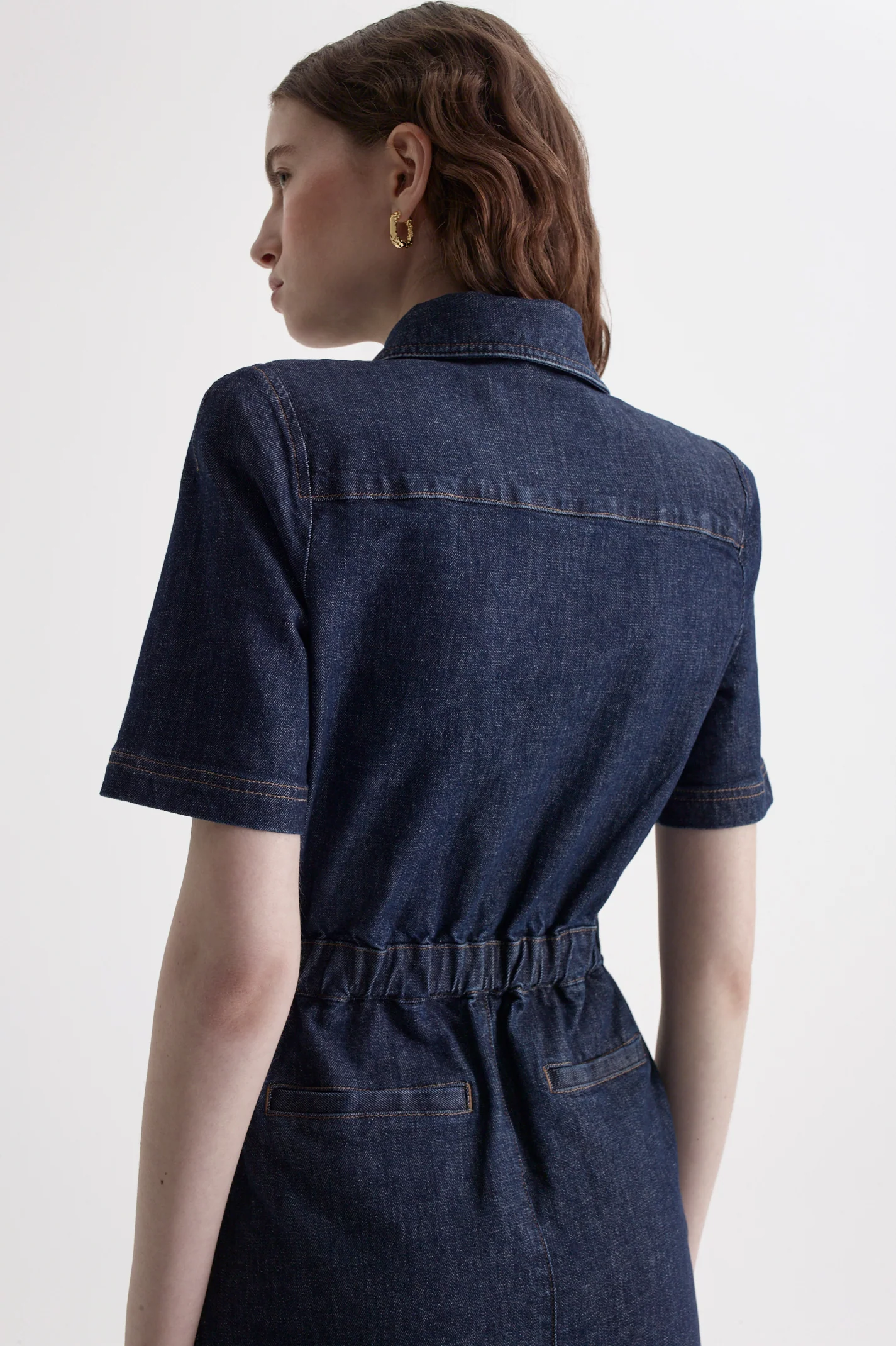 DENIM PENCIL DRESS - Image 8