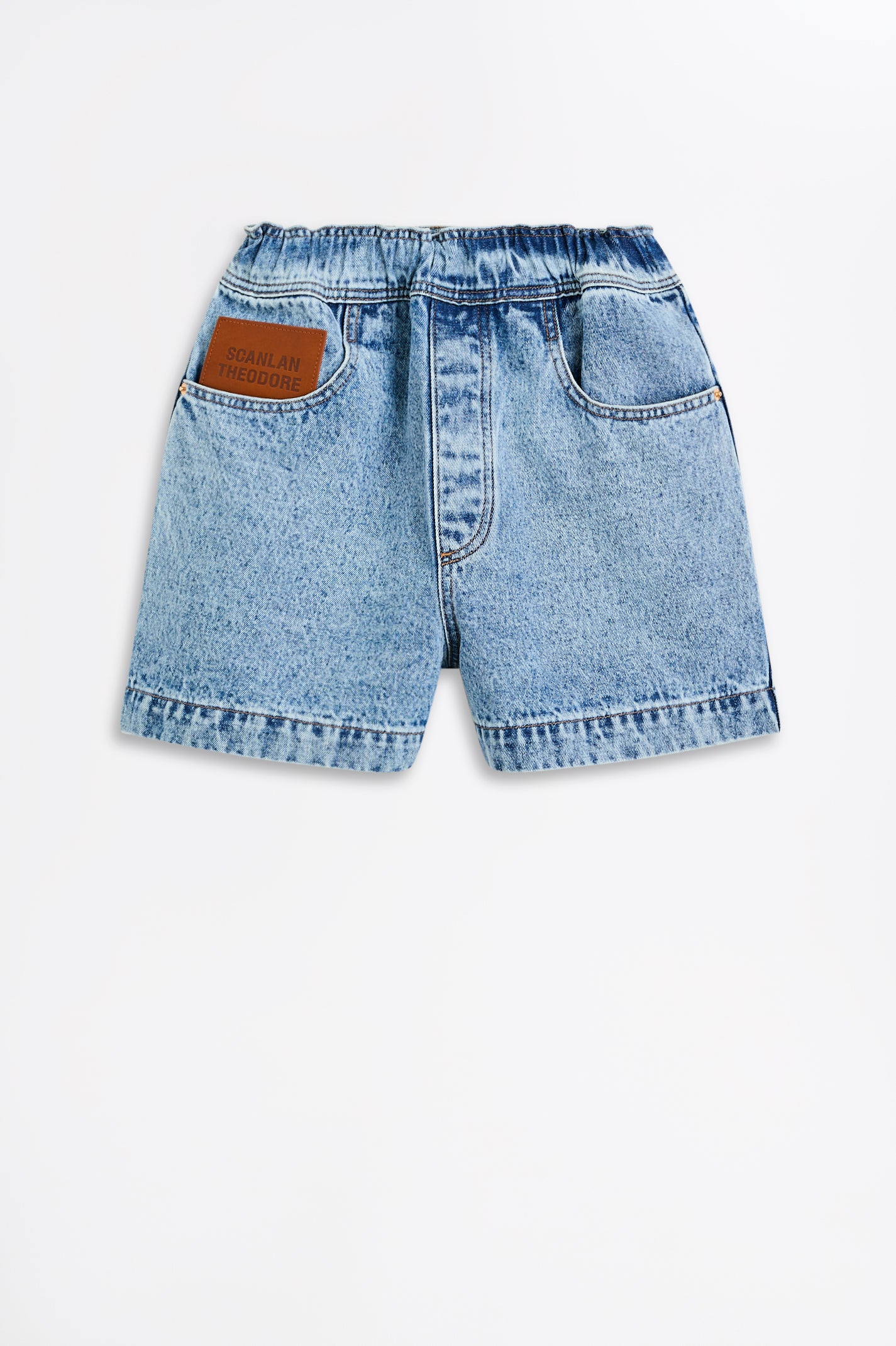 DENIM SOFT WAIST SHORT - Image 2