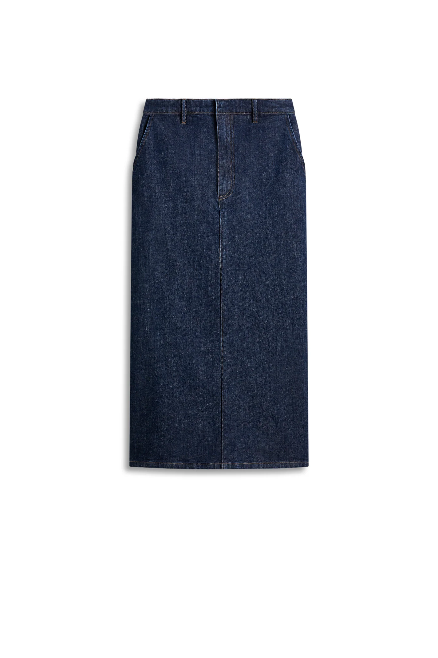 DENIM TAILORED SKIRT