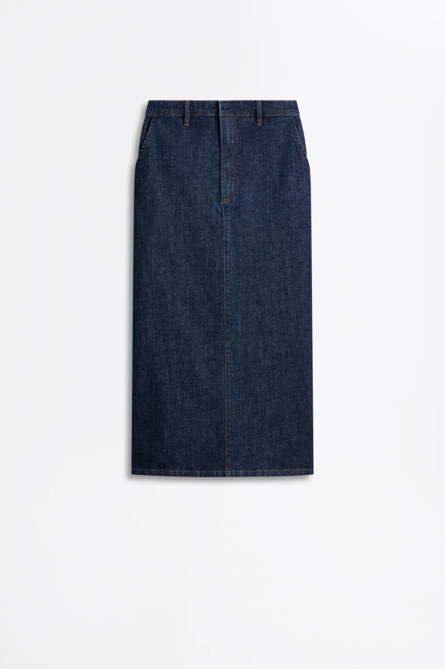 DENIM TAILORED SKIRT - Image 2